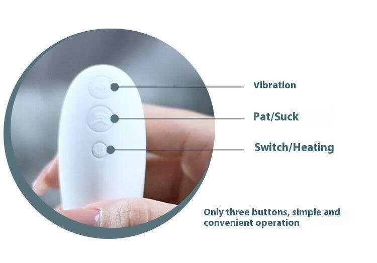 Heated and bendable massage vibrator for women