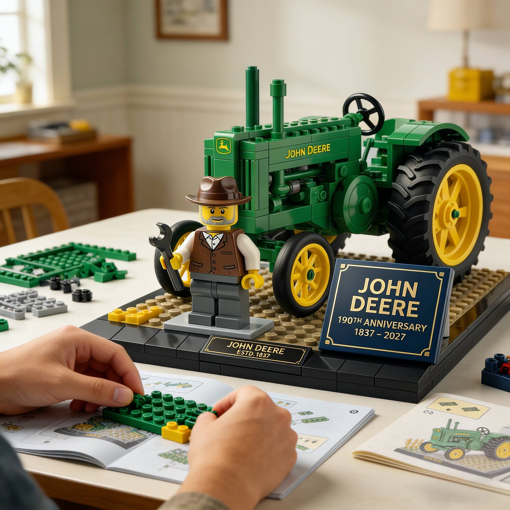 🌾 John Deere 190th Anniversary Commemorative Build Model (1837–2027)