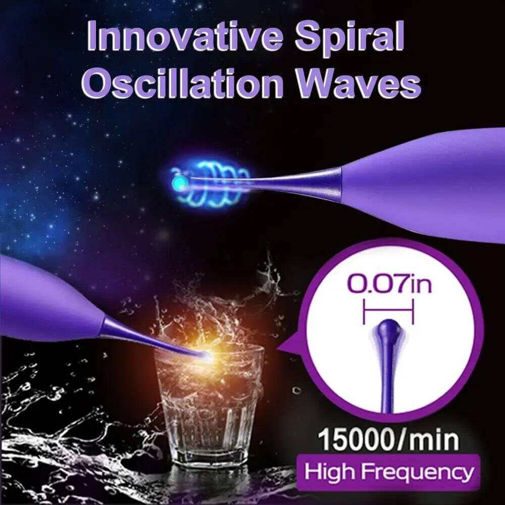 Mini Clitoris G-Spot Vibrator for Women: 3 Silicone Heads, 10 Vibration Modes, Clitoral & Penis Stimulator