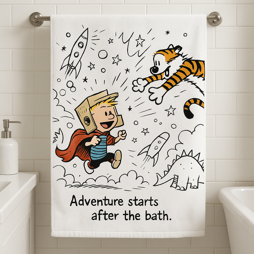 Kids Adventure Bath Towel