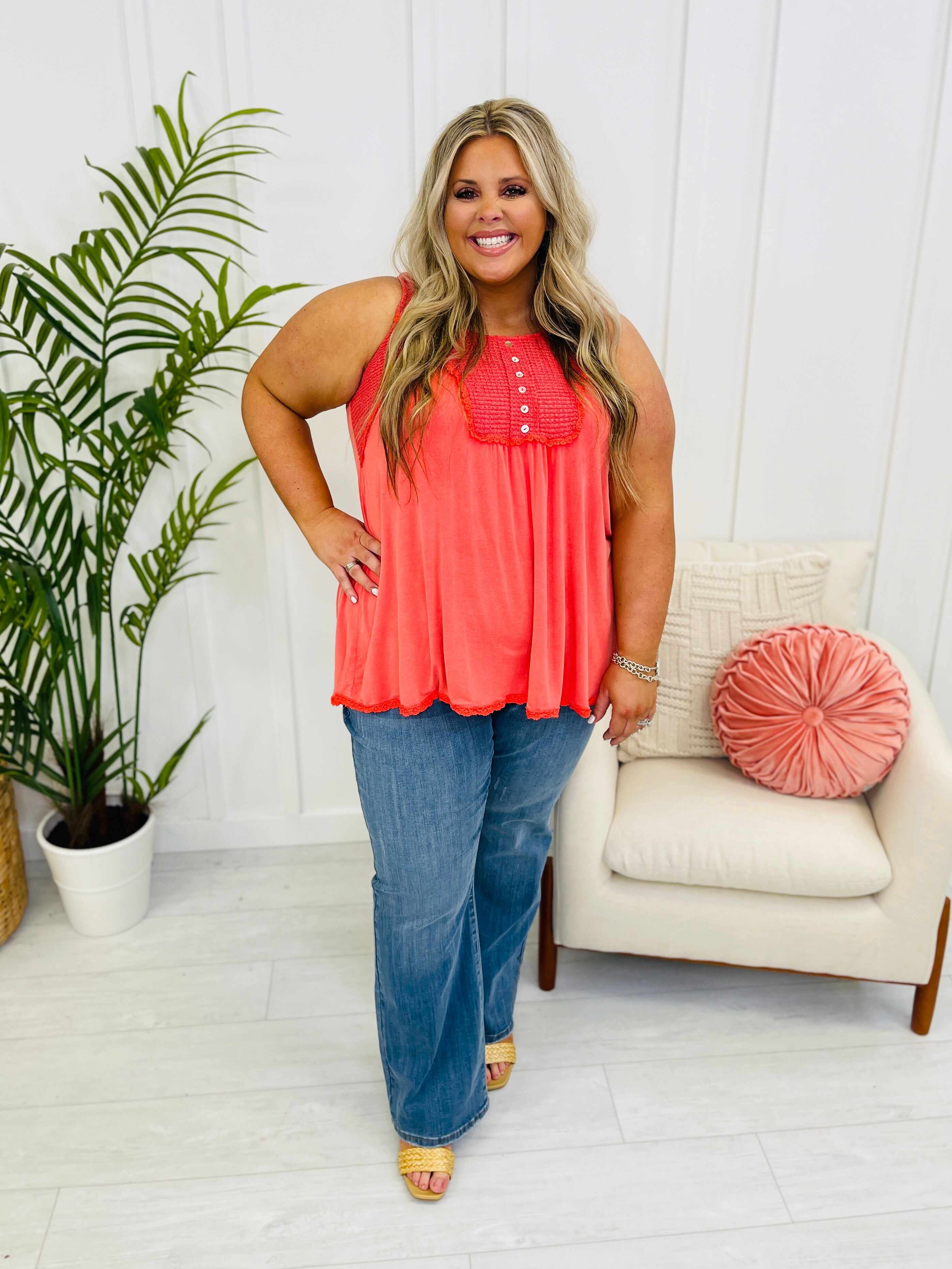 REG/CURVY Elastic Heart Pull On Slim Bootcut Jeans