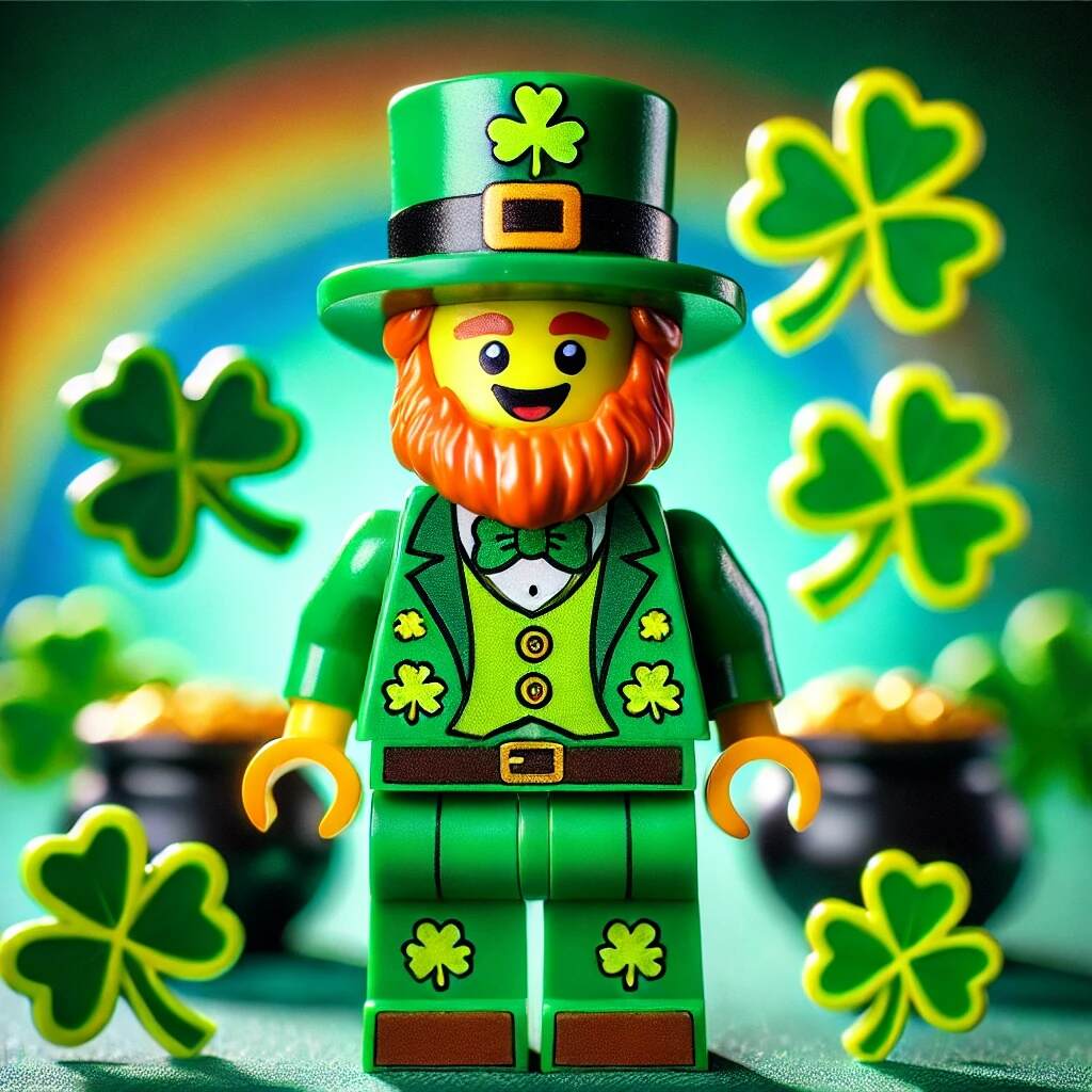 Saint Patrick's Day Building Blocks