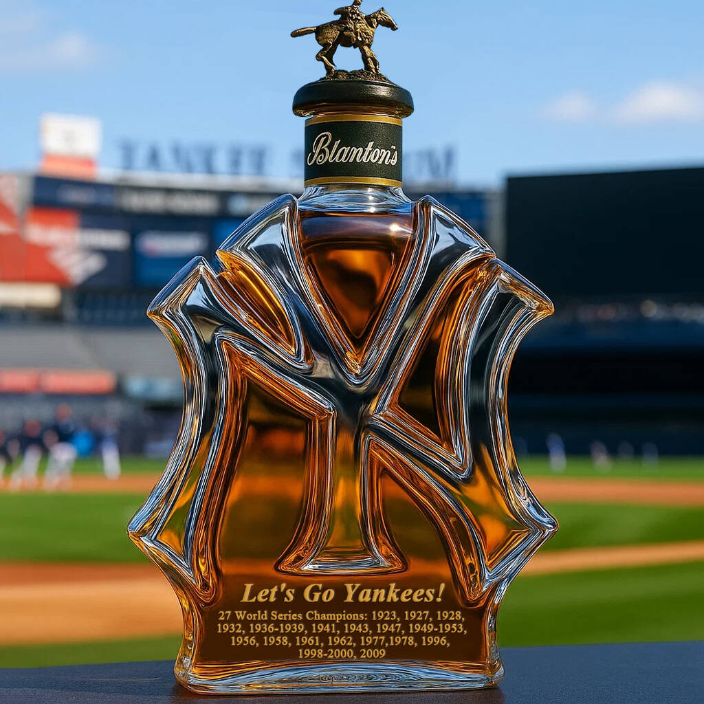 New York Yankees Honor Whisky Bottle