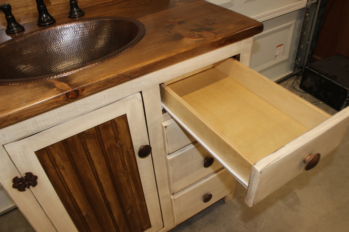 Rustic Farmhouse Vanity - 32