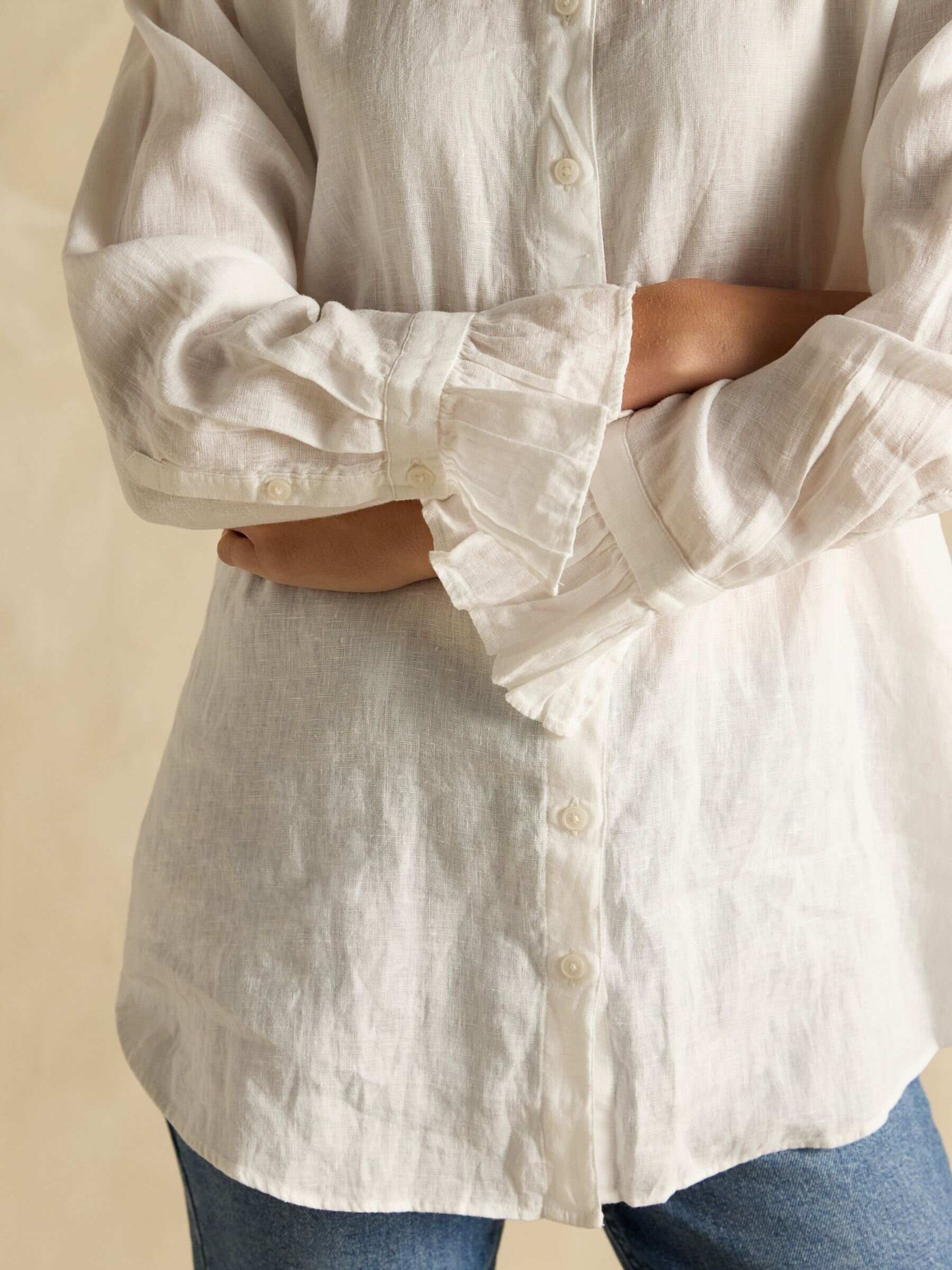 Dakota Black 100% Linen Shirt