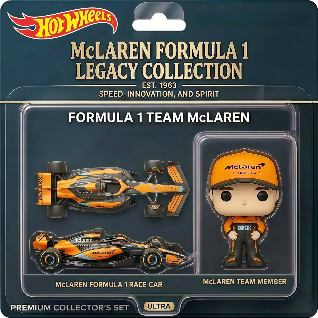 🏁🔥 Hot Wheels x Formula 1 Official Legacy Collector’s Set