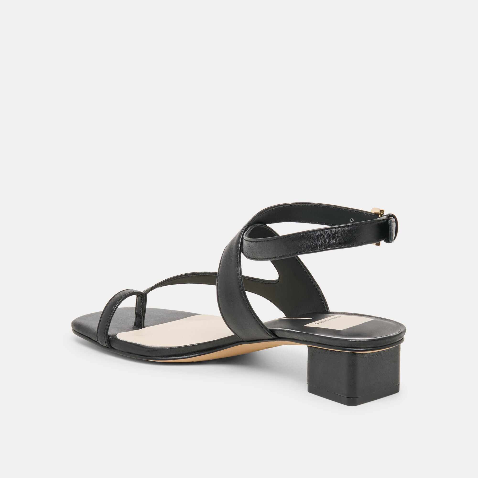 KAMEO HEELS BLACK LEATHER