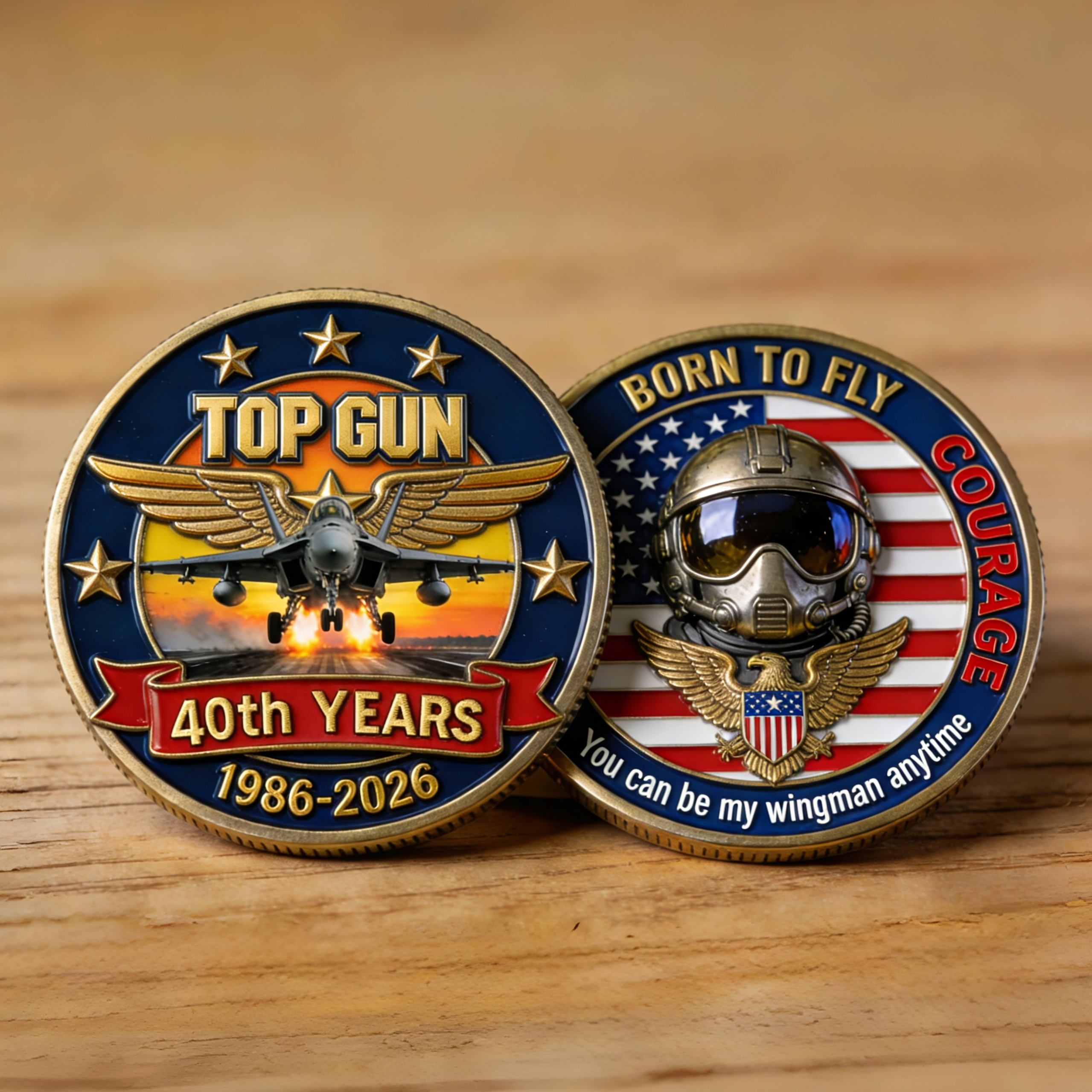 Top Gun 40th Anniversary Commemorative Coin