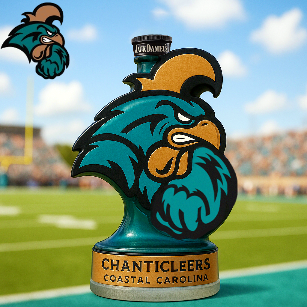 Coastal Carolina Whiskey Bottle