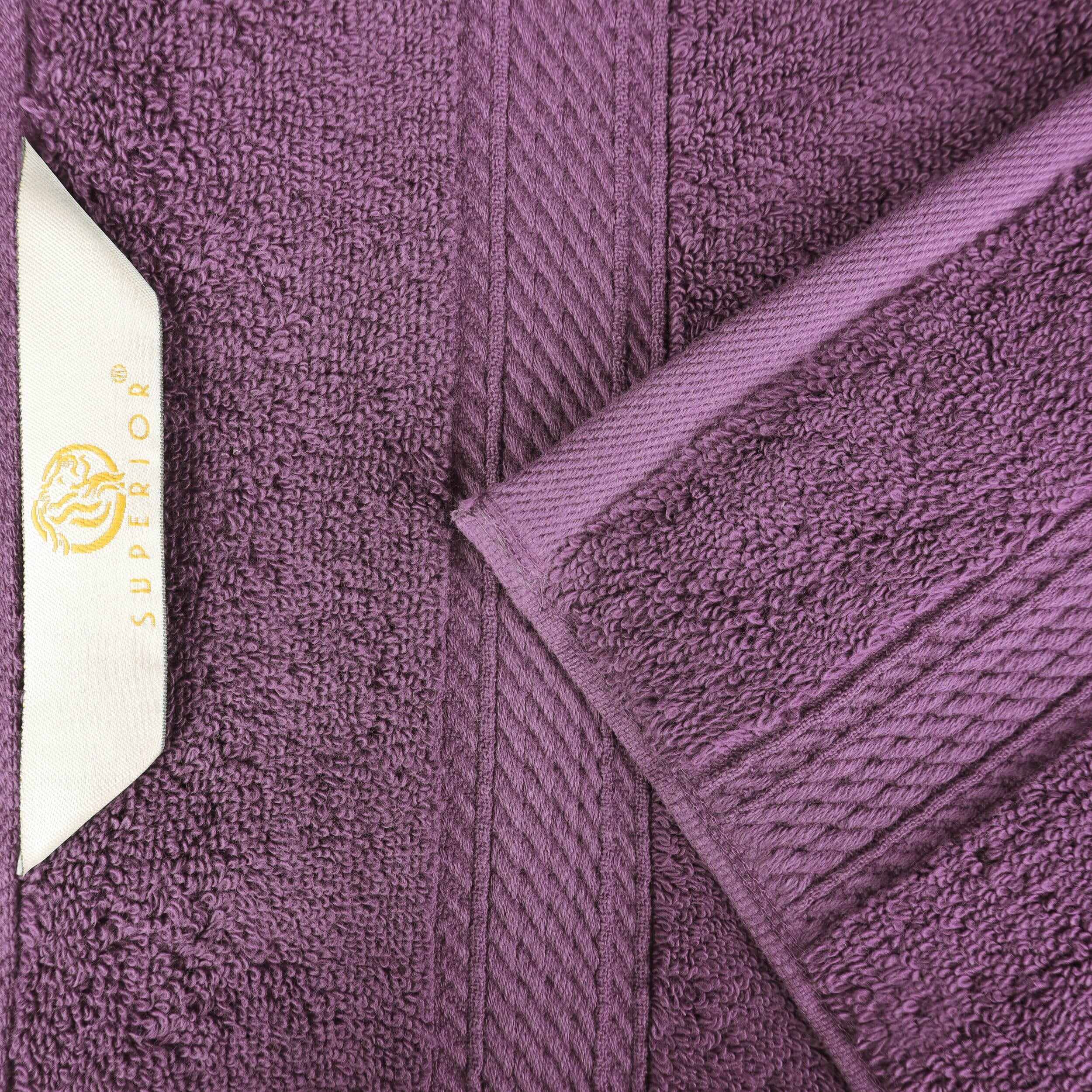 Superior Egyptian Cotton Pile Heavyweight Bath Towel Set of 4