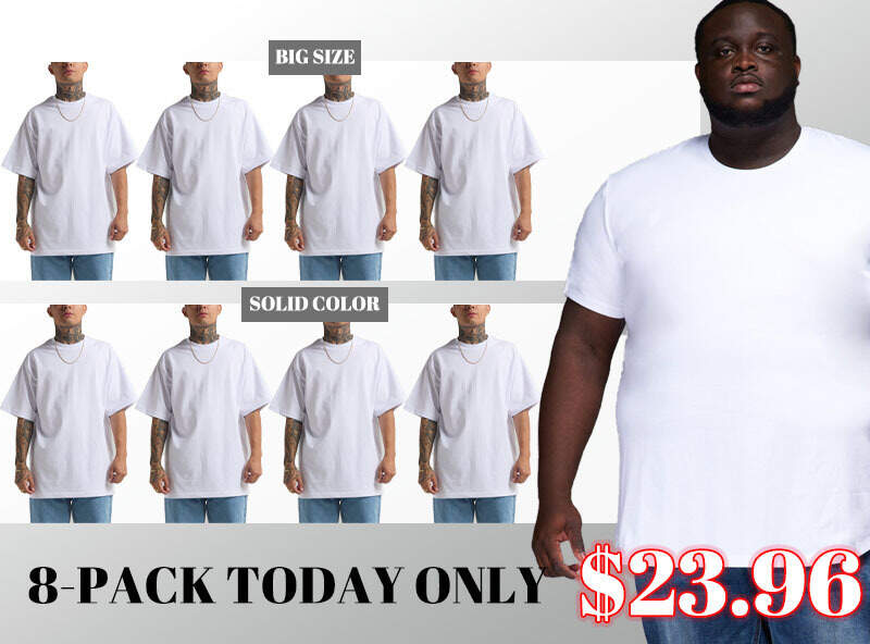 🔥Men's 7.5oz Max Heavyweight Short Sleeve Tee Regular (S to 5XLT)