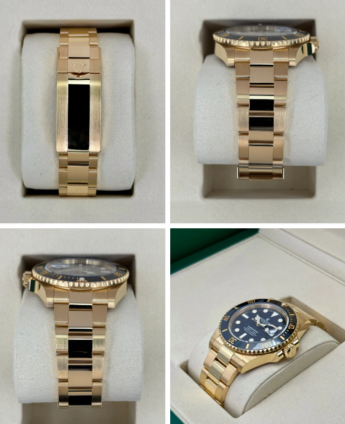 NEW 2025 Rolex Submariner 41mm 126618LN Yellow Gold Black Dial