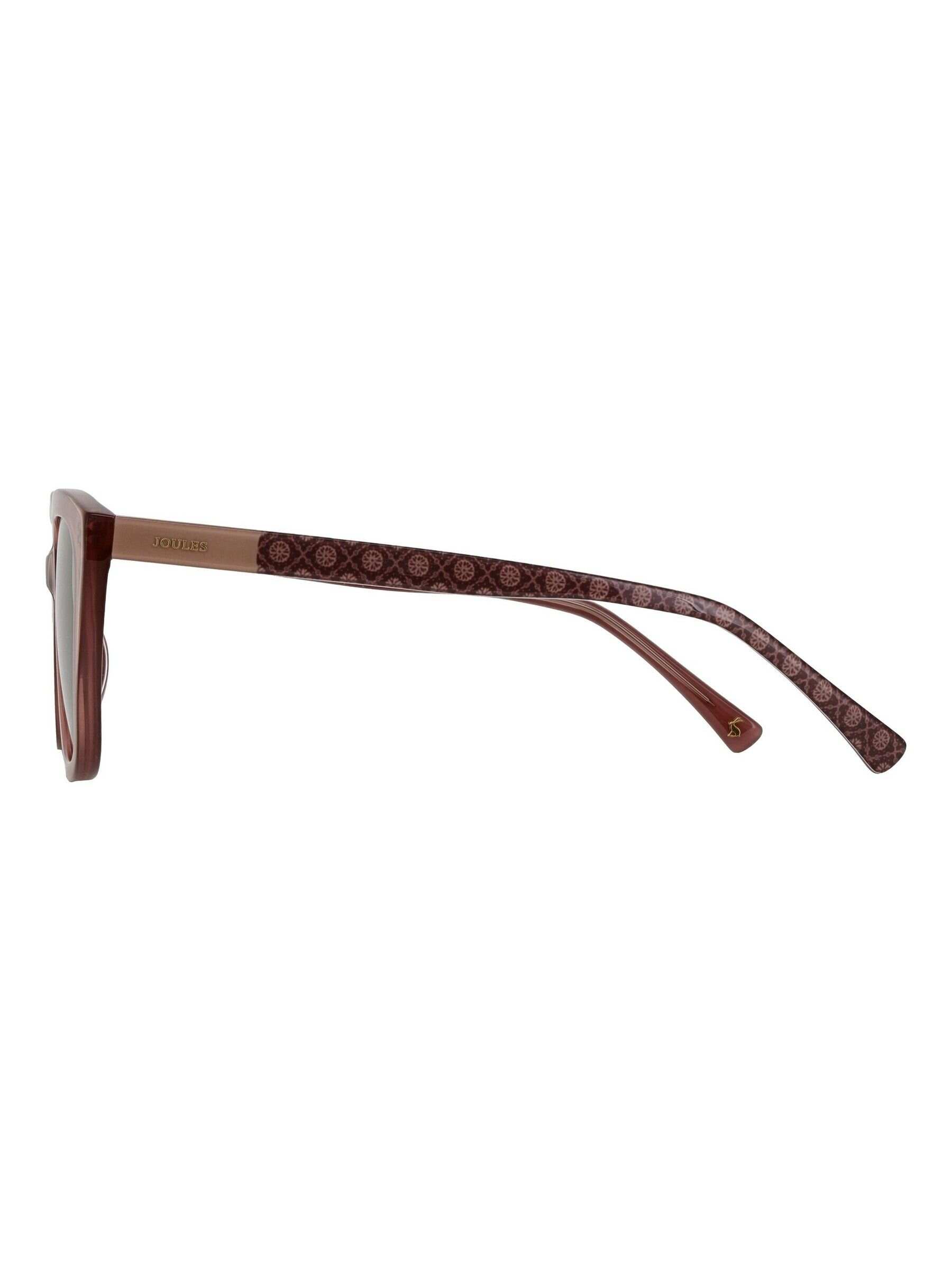 Black Square Cat-Eye Sunglasses