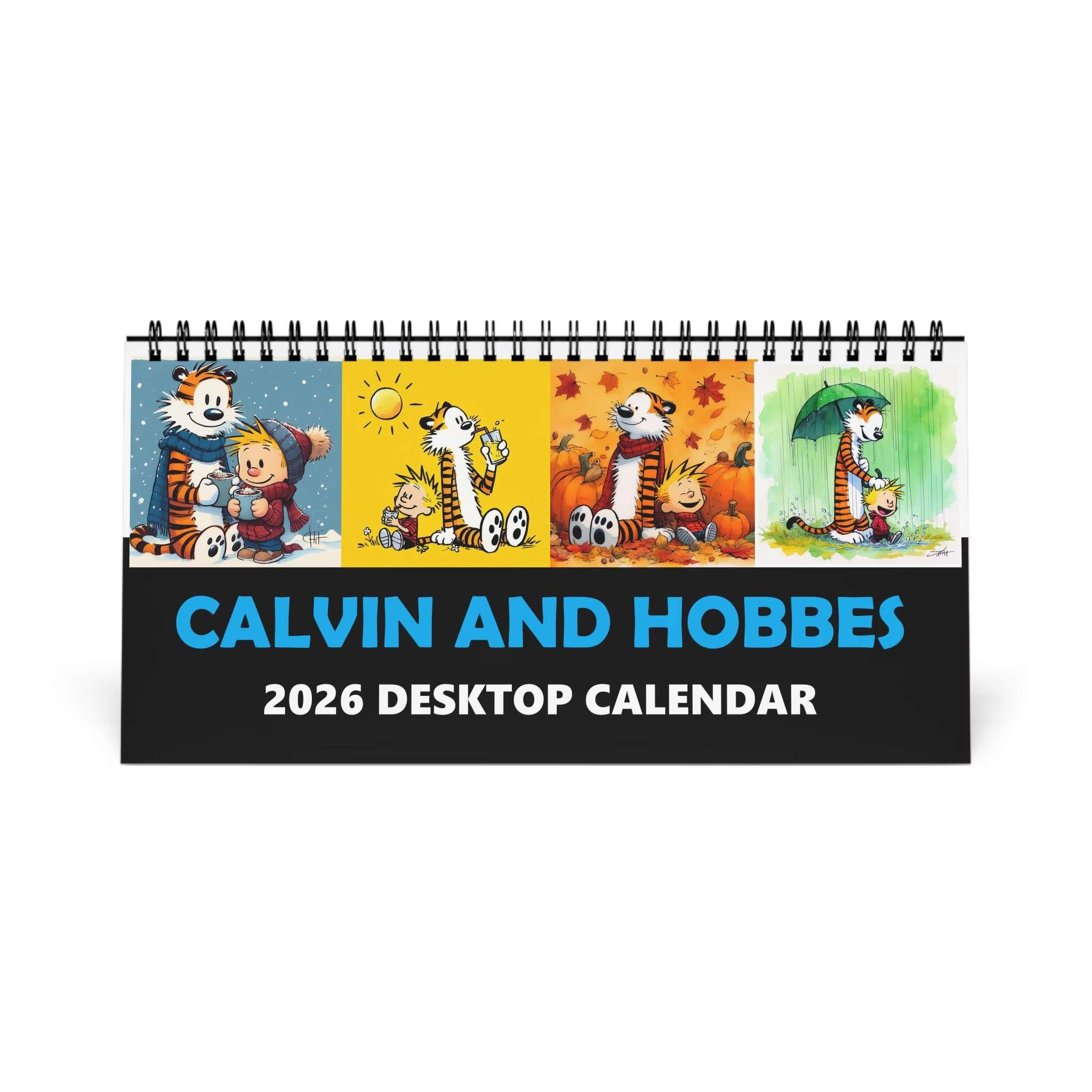 A Year With Calvin & Hobbes Desktop Calendar
