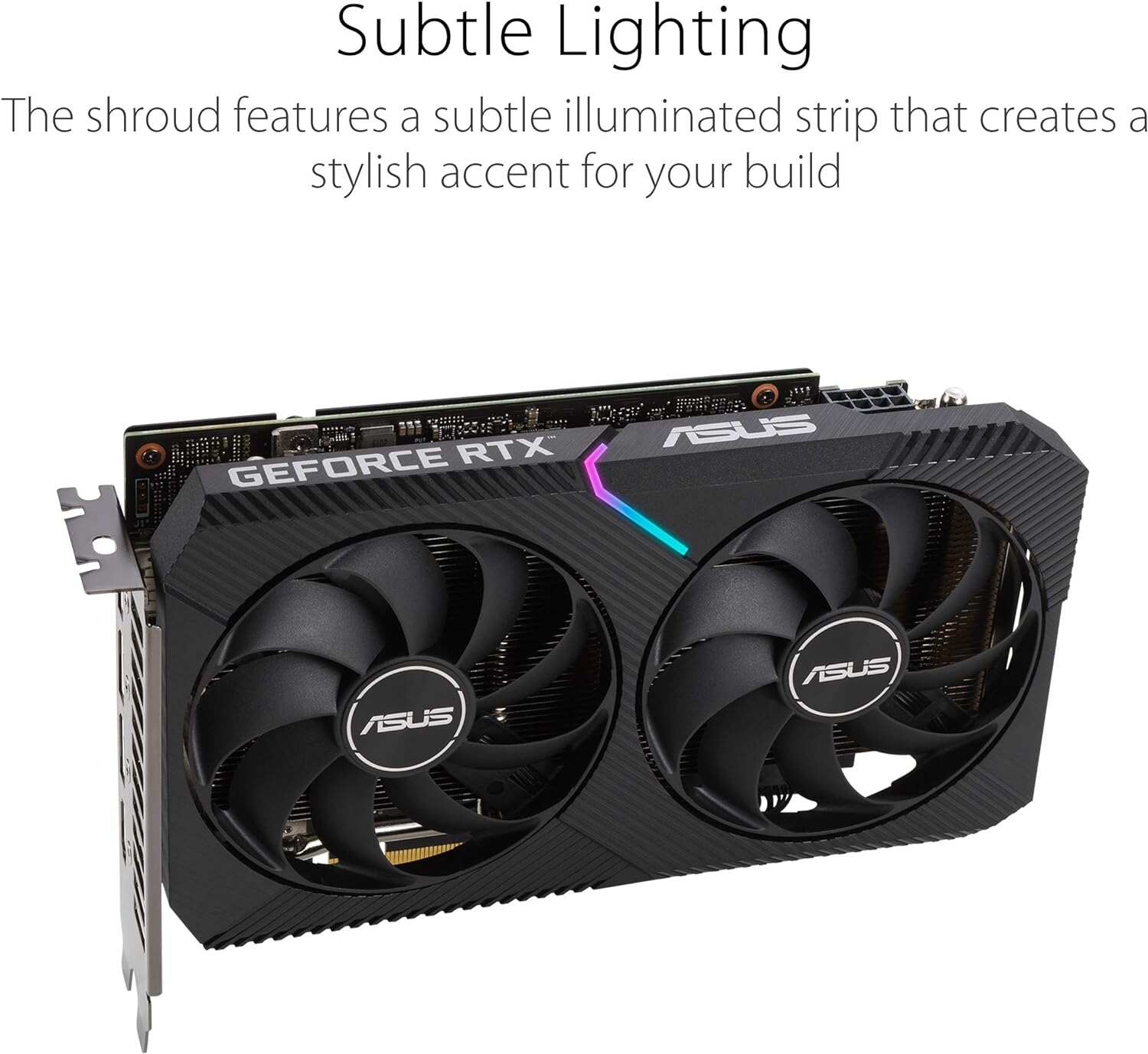 ASUS ROG Strix GeForce RTX™ 4060 OC Edition Gaming Graphics Card (PCIe 4.0, 8GB GDDR6, DLSS 3, HDMI 2.1a, DisplayPort 1.4a, Axial-tech Fan Design, Aura Sync, 0dB Technology)