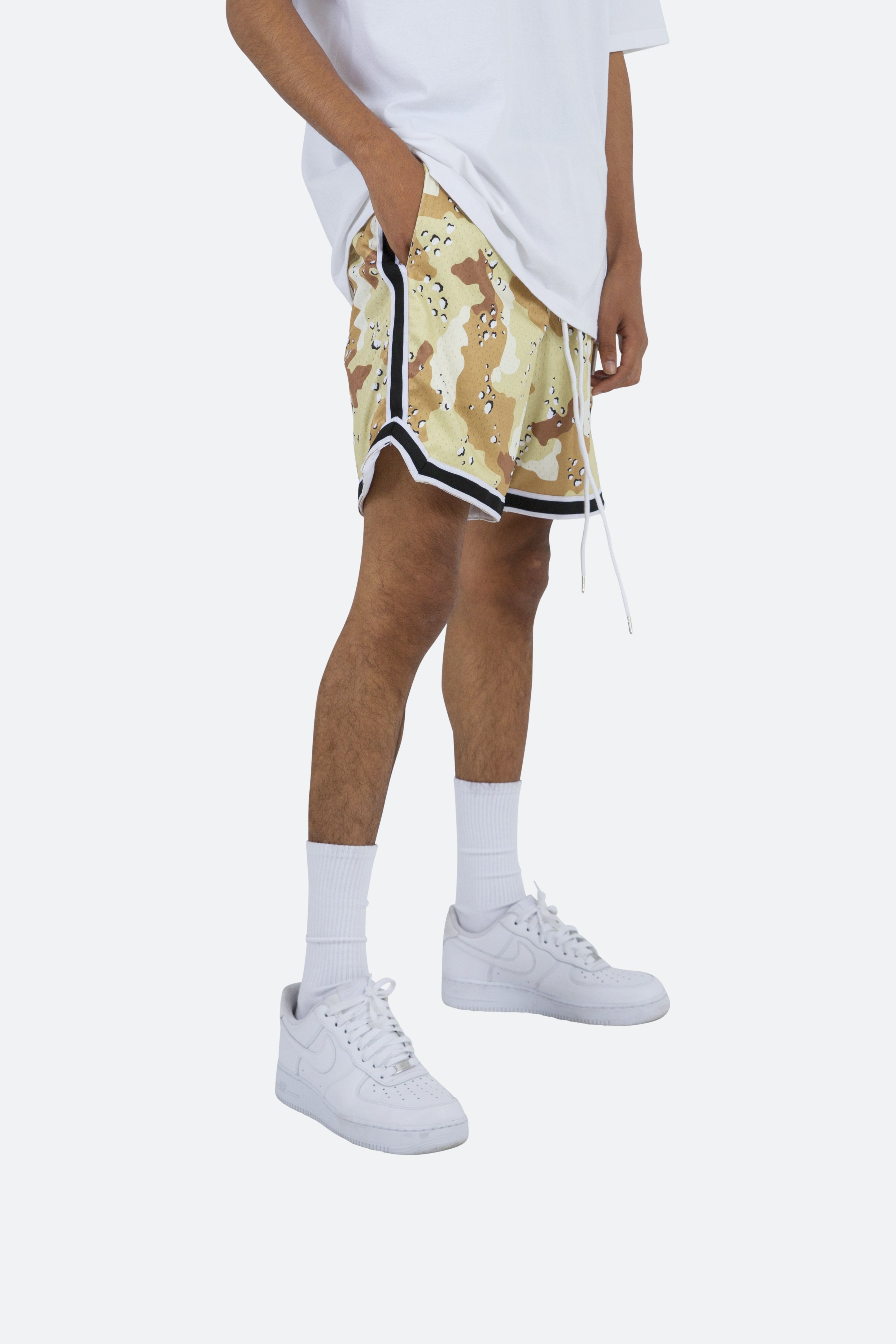 Camo Basketball Shorts - Desert Camo