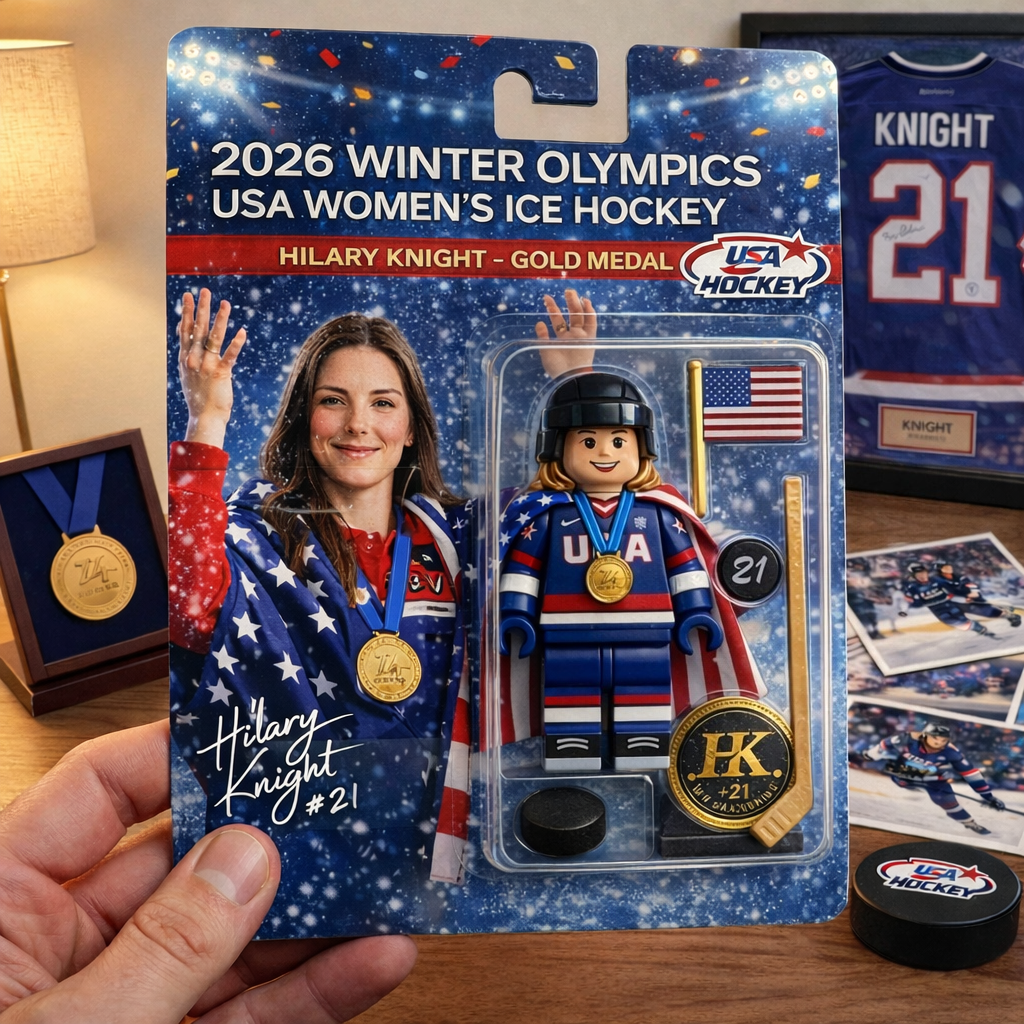 Hilary Knight 2026 Gold Medal Edition – USA Ice Hockey Champion Collector Figure