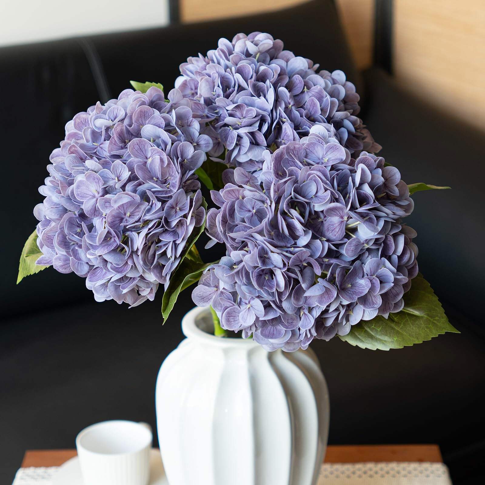 🔥On Sale🔥22 inch Lifelike Artificial Hydrangeas - UV resistant, Waterproof，Windproof