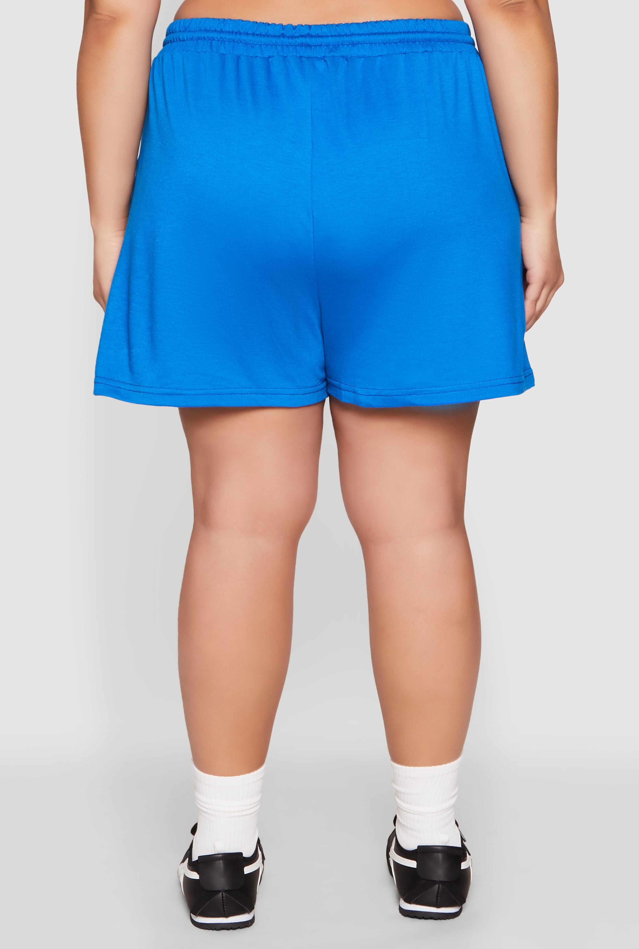 Plus Size Paris Sweatshorts