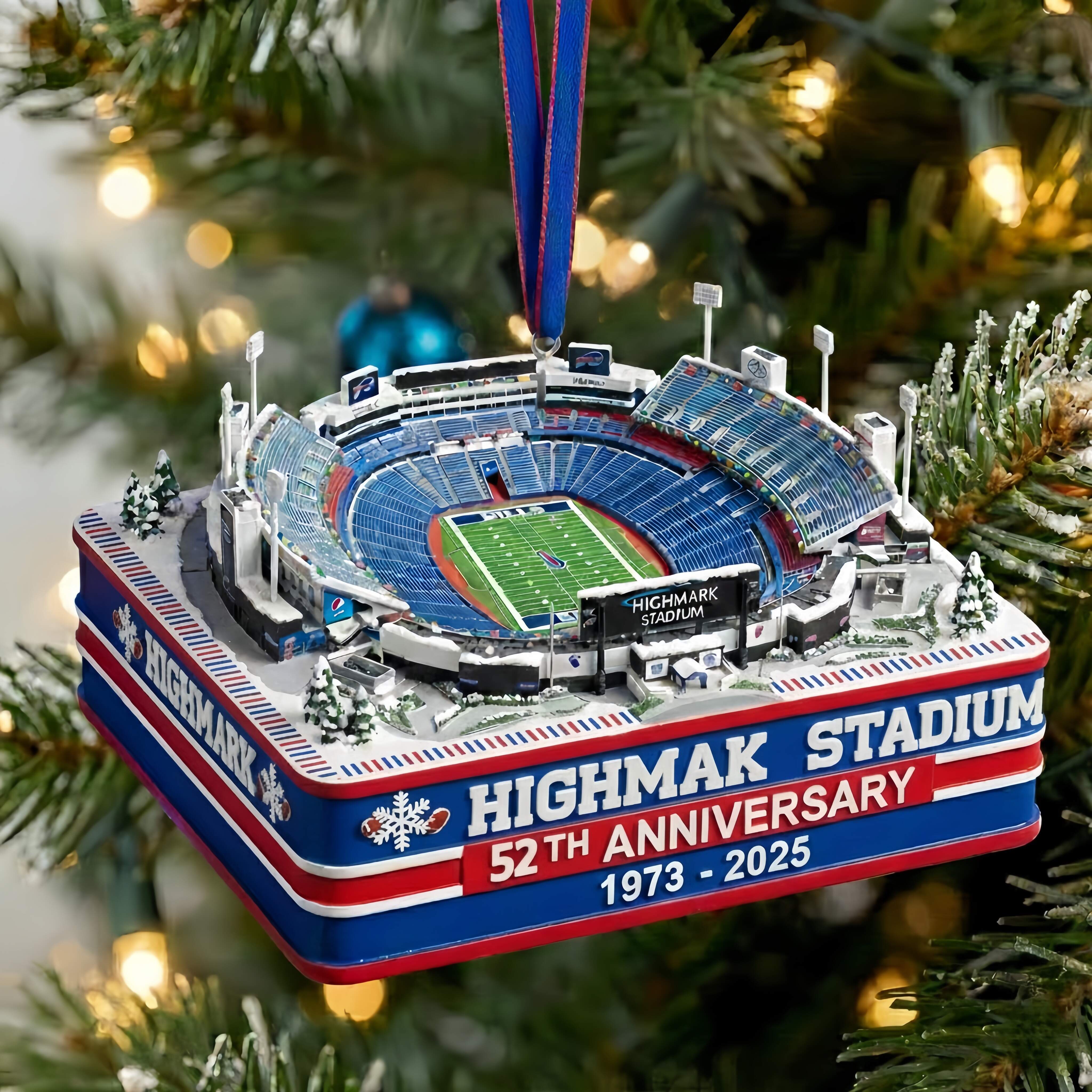Highmark Stadium Farewell Season  52nd Anniversary Ornament