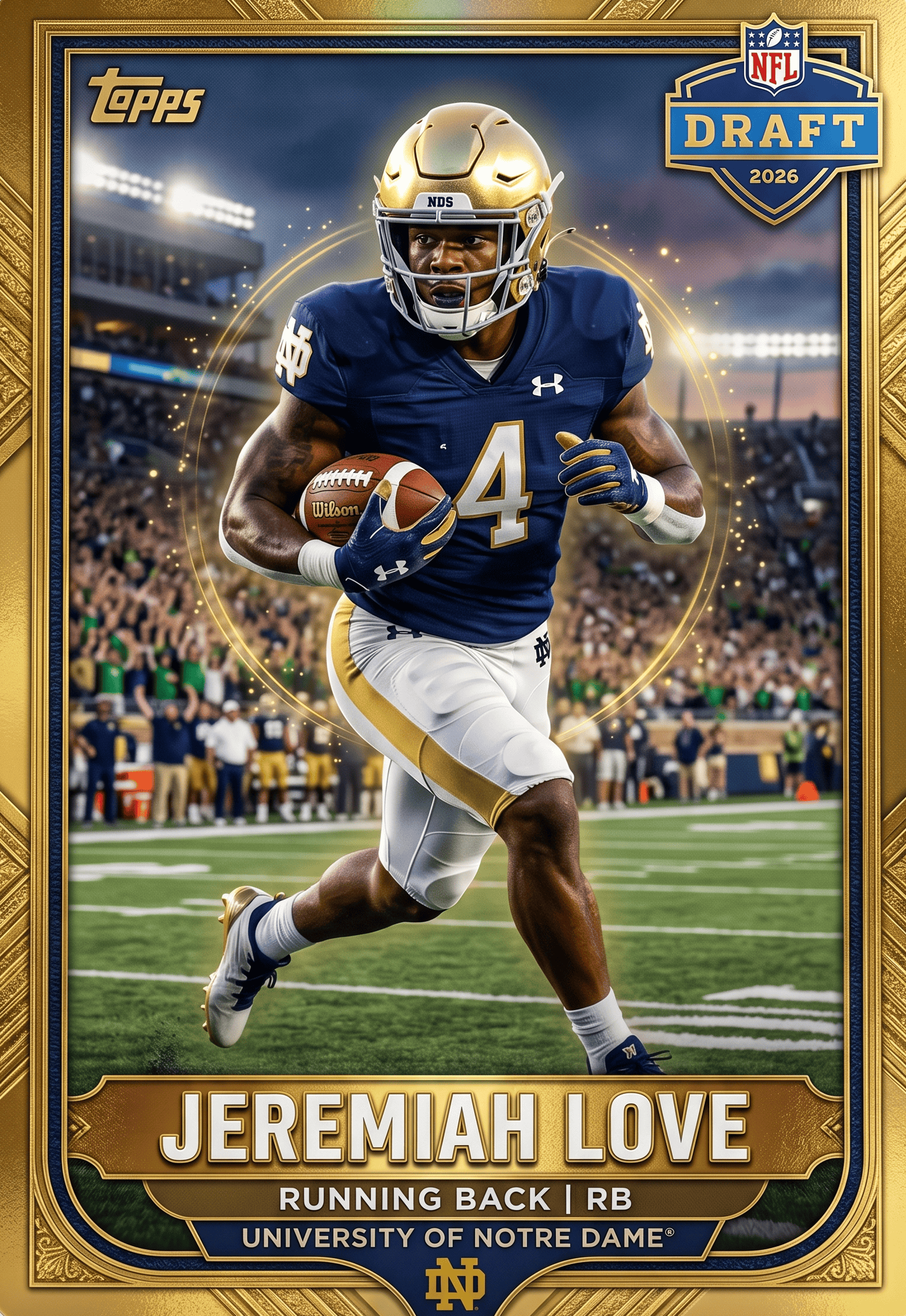 2026 NFL Draft Rookie Trading Card Hobby Box