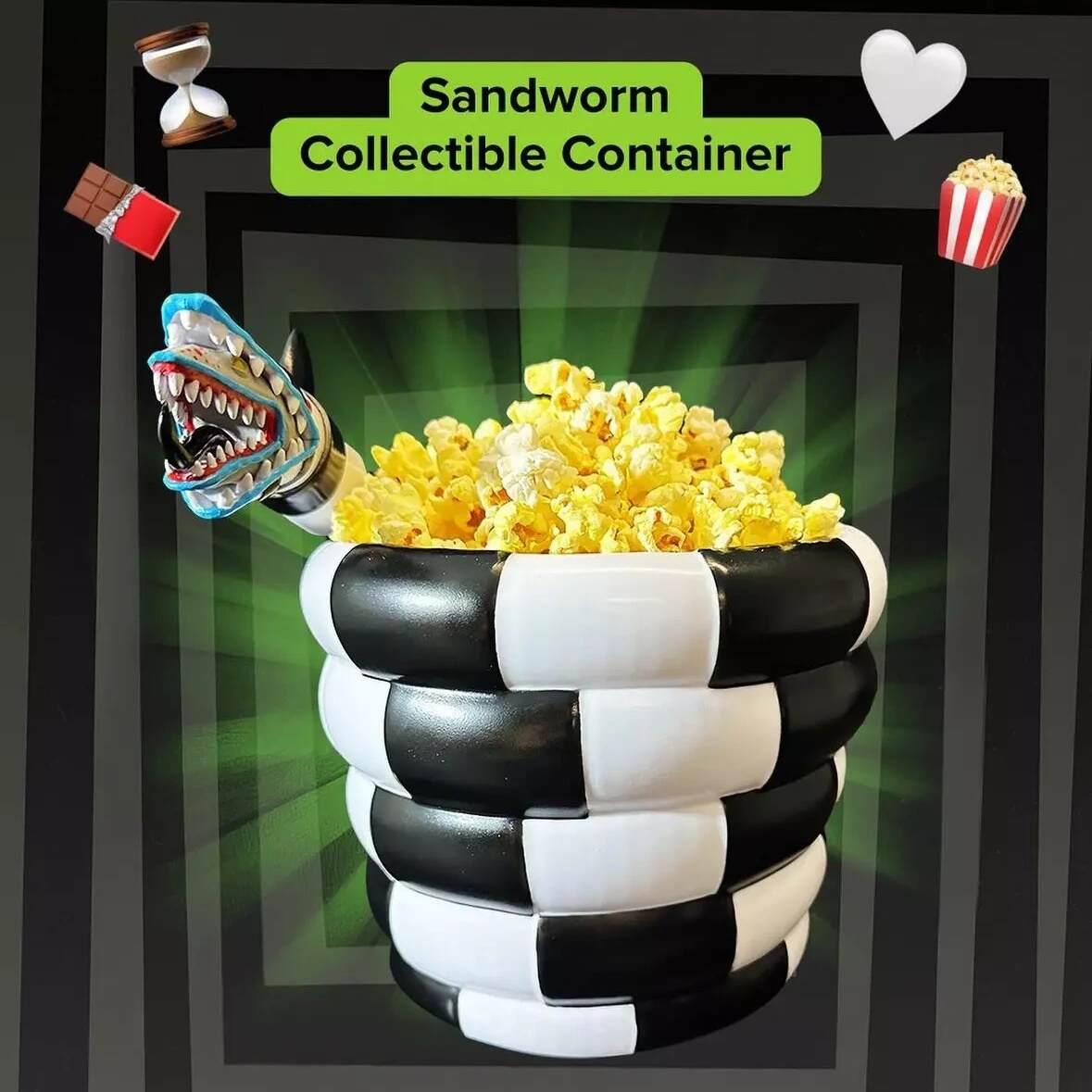 2024 Beetlejuice Popcorn Bucket - Limited Edition