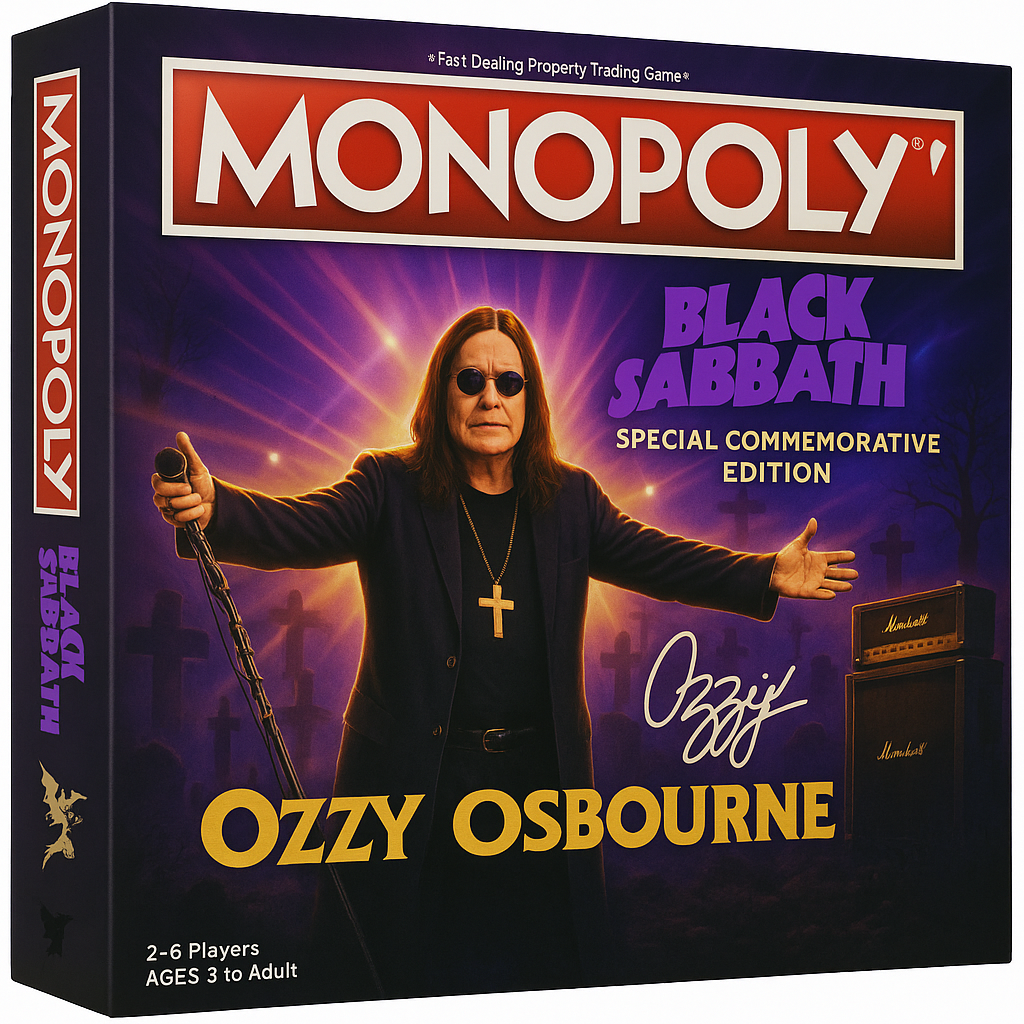 MONOPOLY: Ozzy Osbourne – Black Sabbath Special