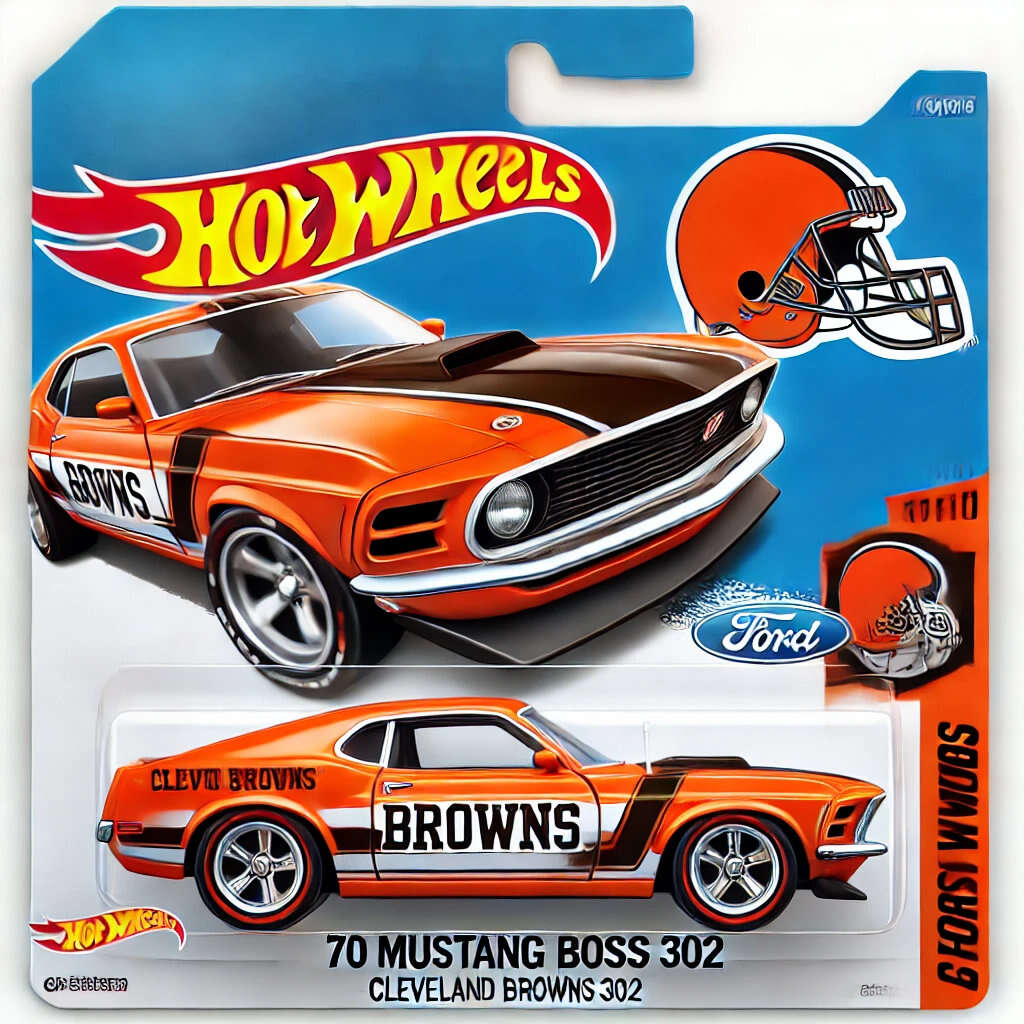 Hot Wheels NFL Team '70 Mustang