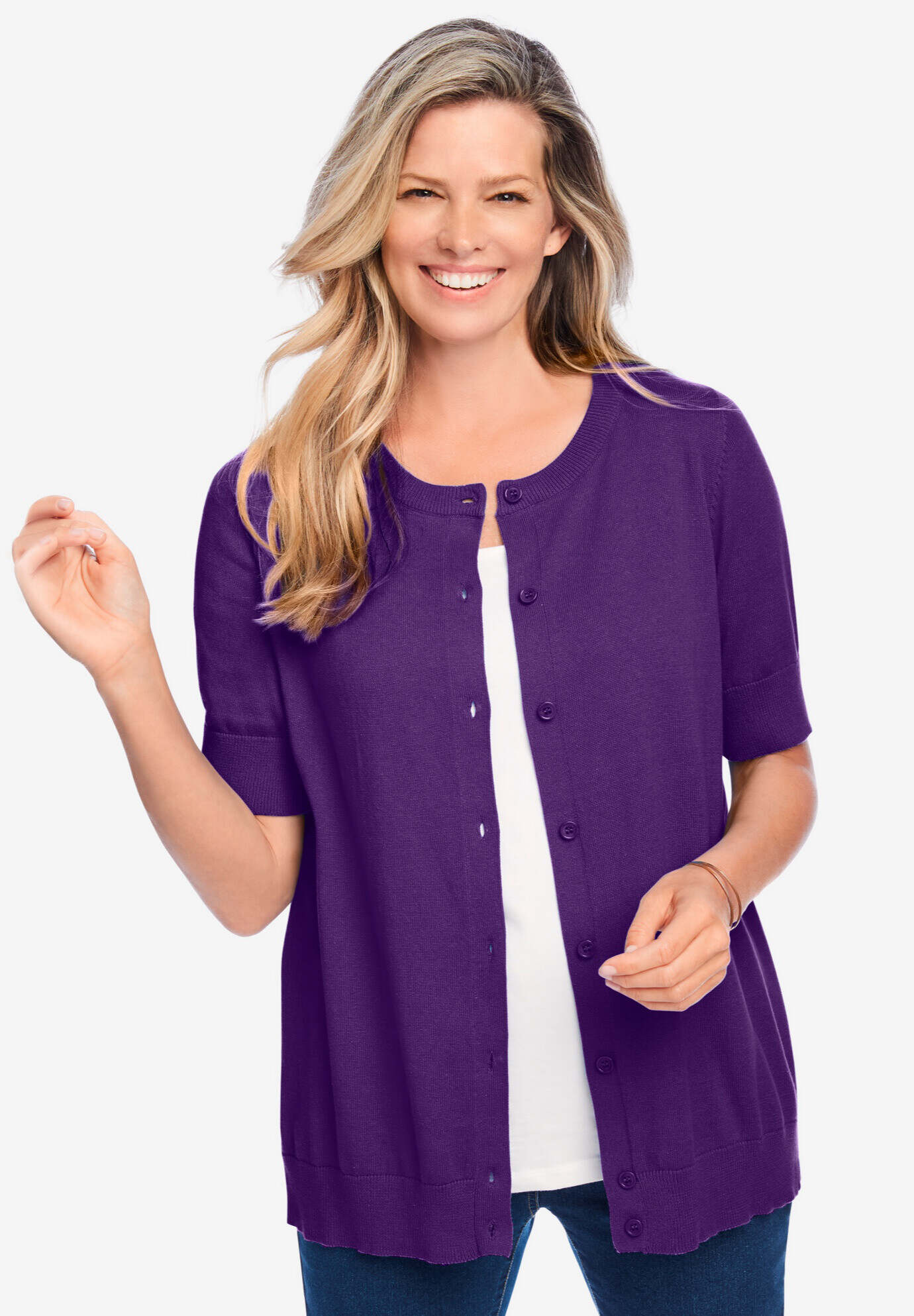 Perfect Elbow-Length Sleeve Cardigan