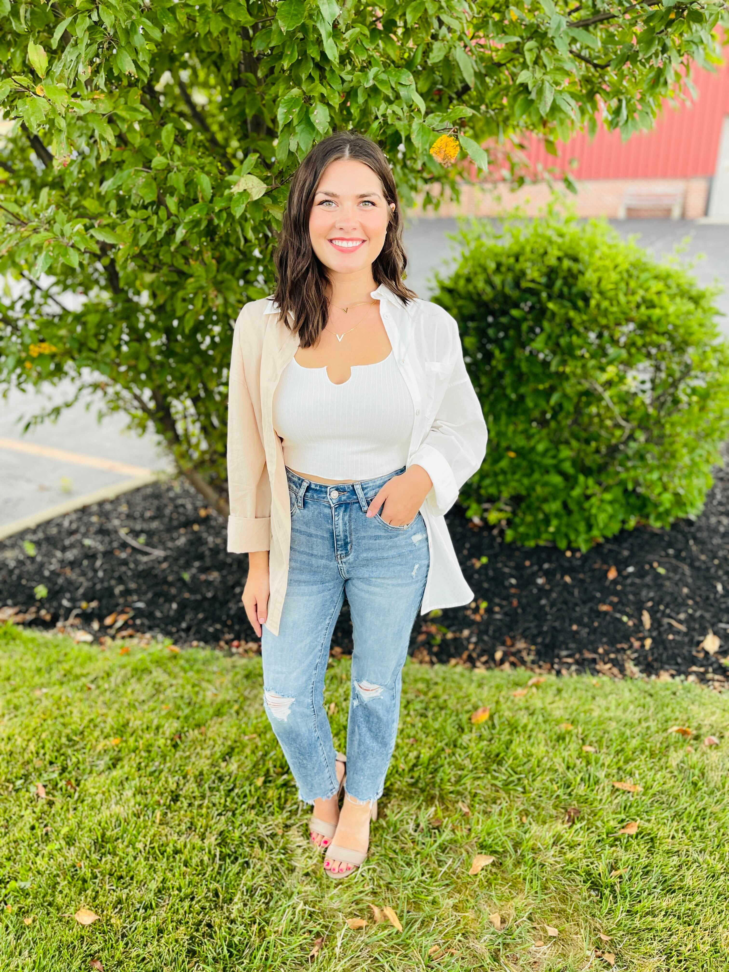 Plus/Reg More Than You Can Chew Hem Bootcut Jeans