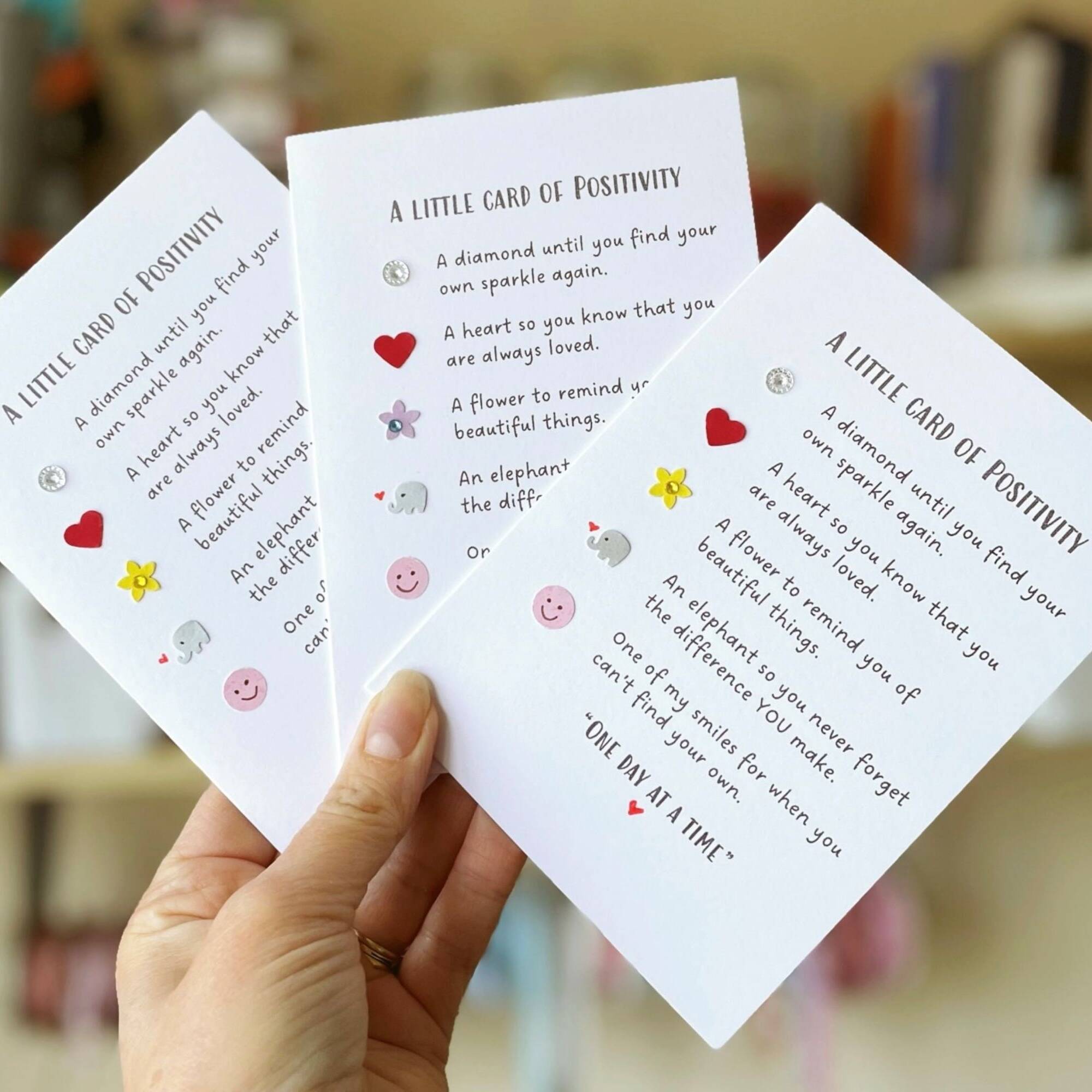 A Little Card Of Positivity | Anxiety Card