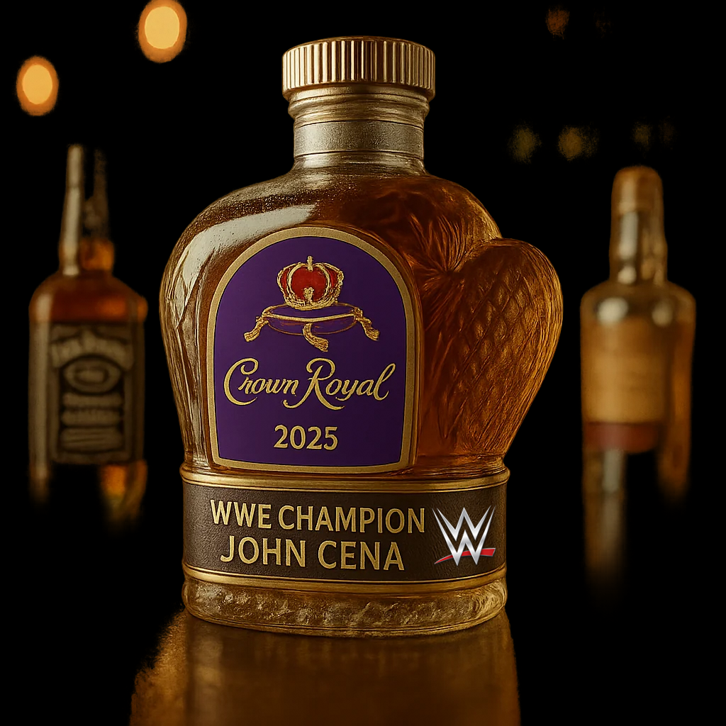 2025 WWE Champion Boxing Bottle - Celebrating John Cena Winning 2025 WWE Championship