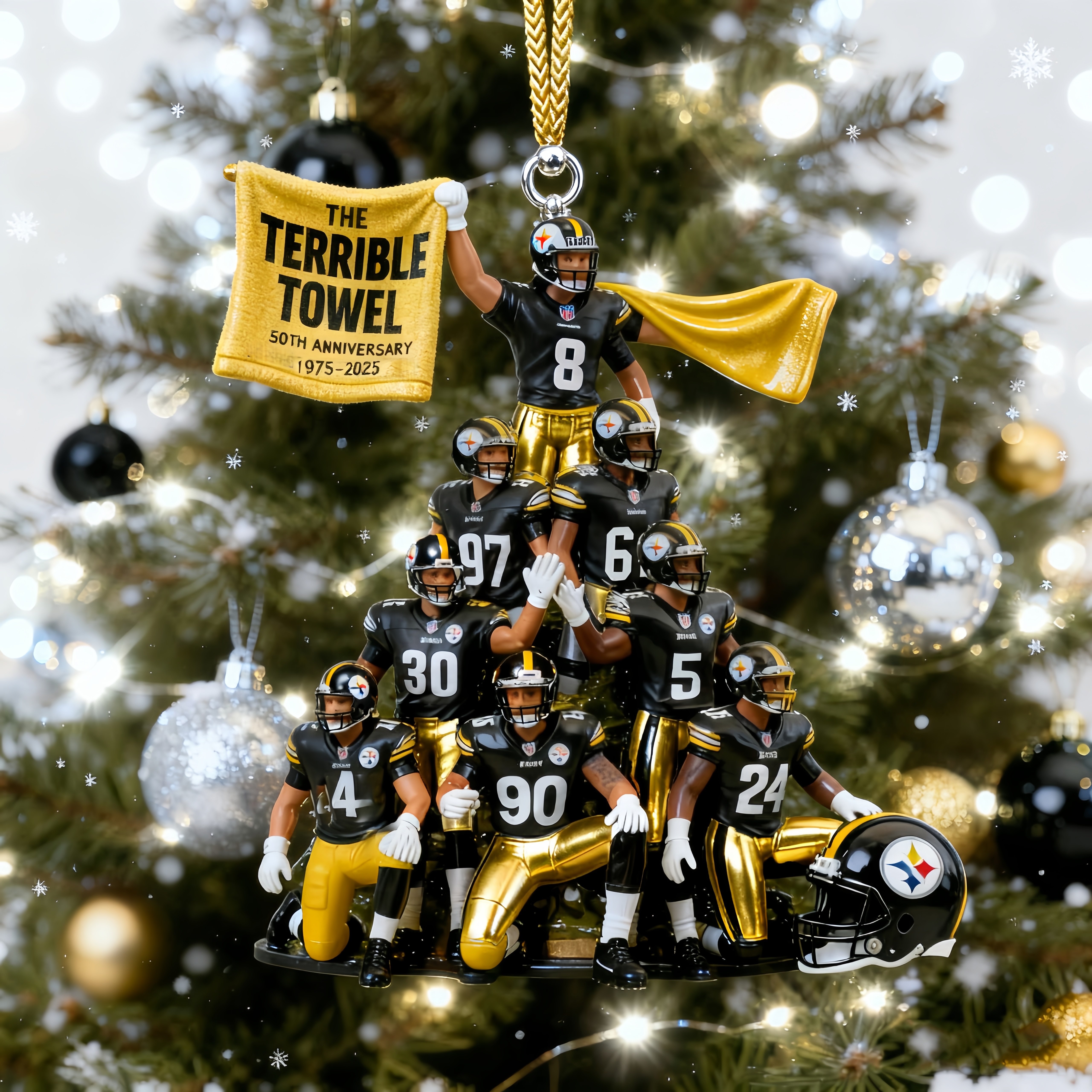 Michigan Stadium “Go Blue!” 146th Anniversary Bell Ornament
