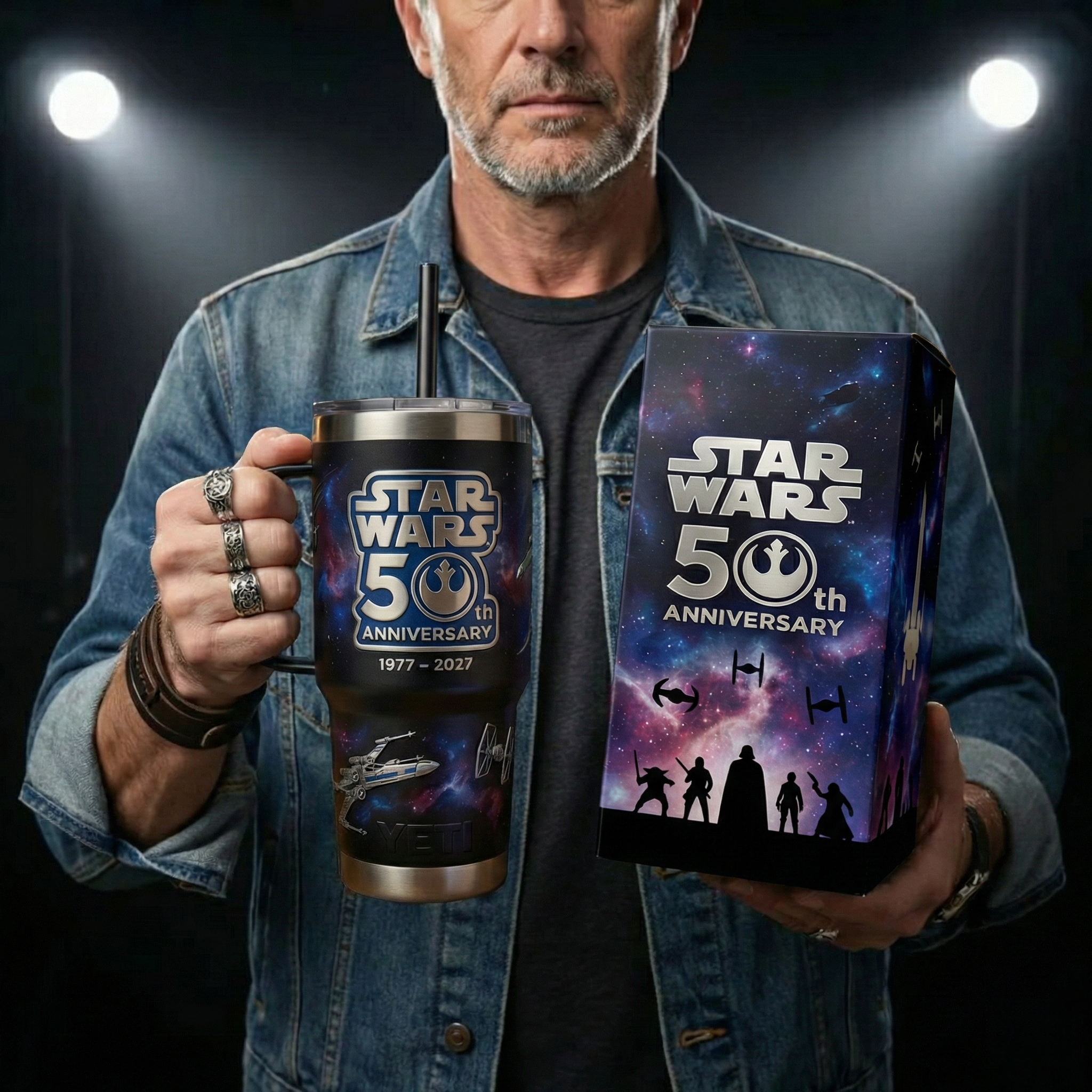 Star Wars 50th Anniversary Commemorative Tumbler