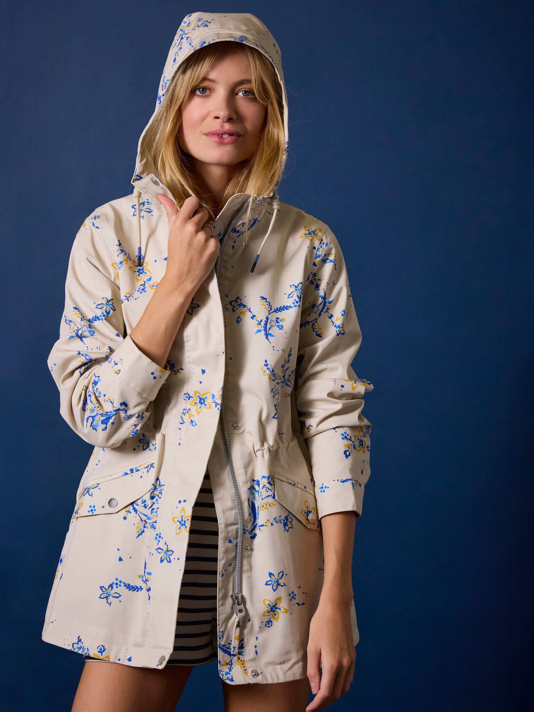 Portwell Yellow Waterproof Raincoat With Hood