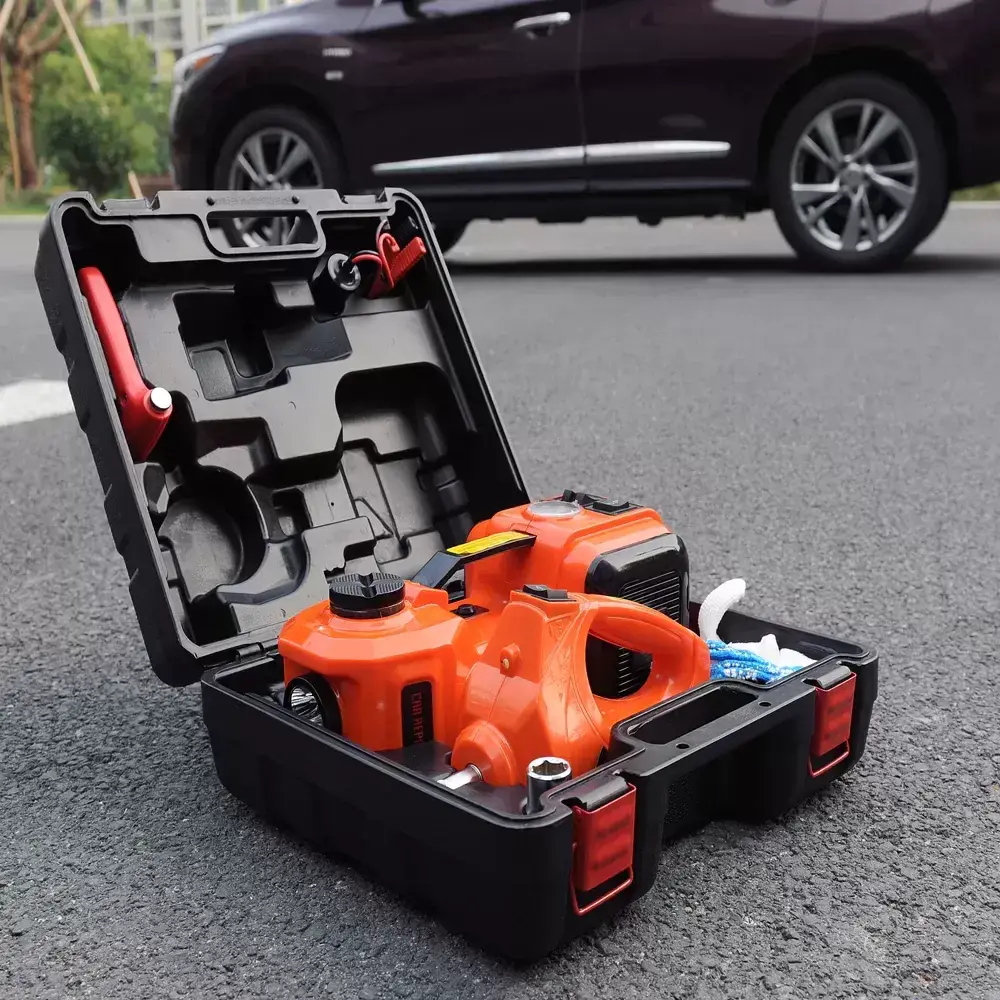 [🔥BUY 1 GET 1 FREE] 2V 5T 36cm 3 in Car Jack Electric Hydraulic Jack Portable Tire Lifting Car Repair mechanical Tools