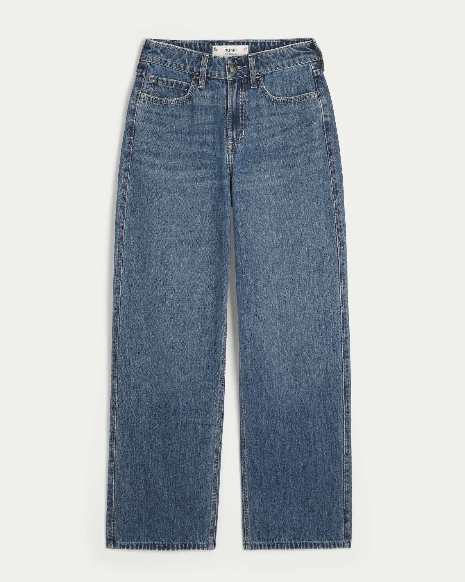 High-Rise Baggy Jeans