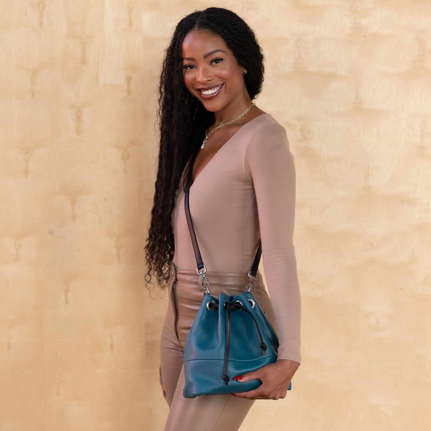 Brio Crossbody Bucket Bag