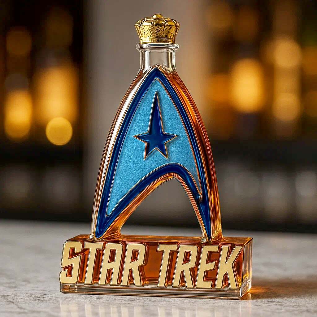 Star Trek Limited Edition Collector’s Whisky Bottle