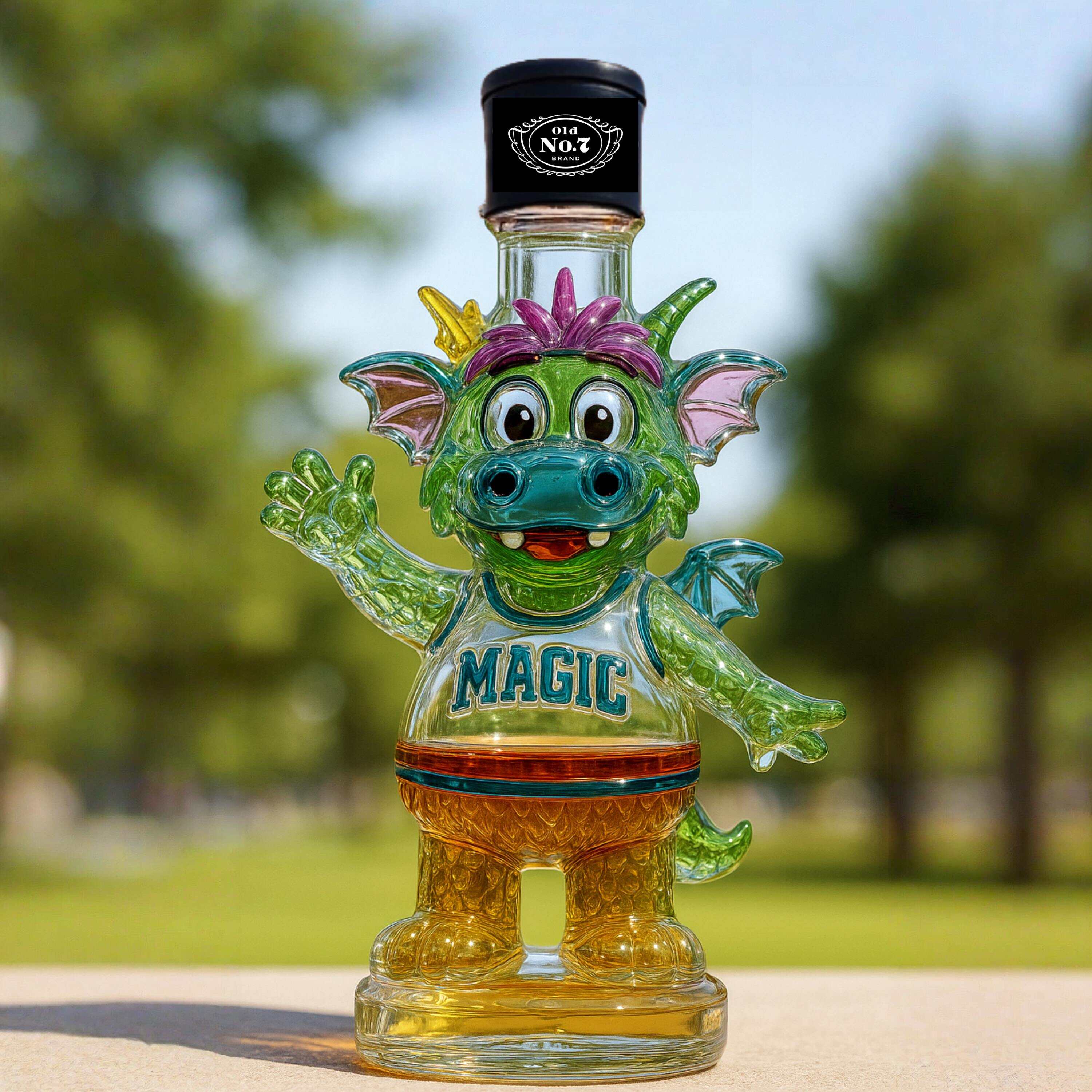 Stuff the Magic Dragon Whiskey Bottle 2025