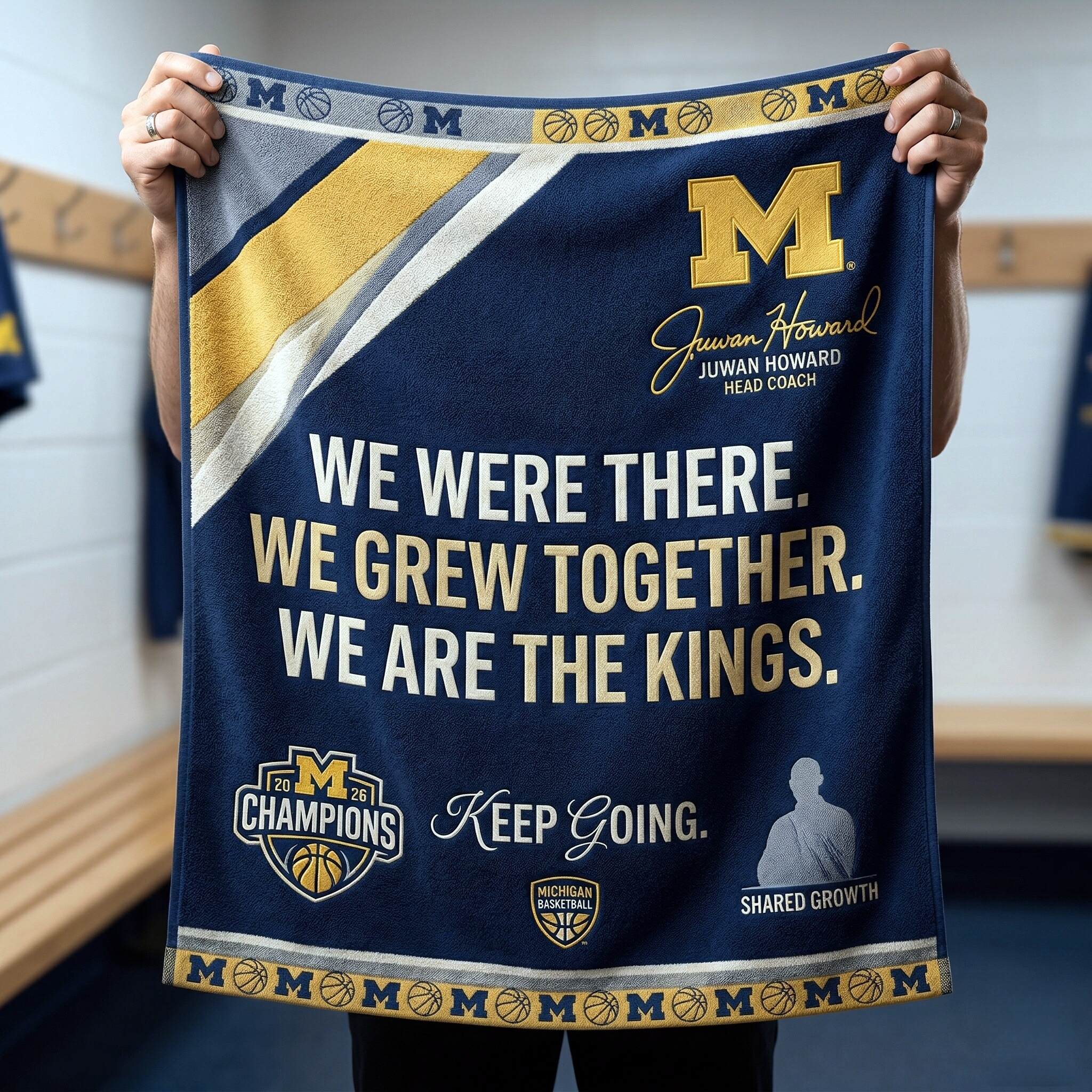 Michigan Wolverines 2026 National Champions Commemorative Towel