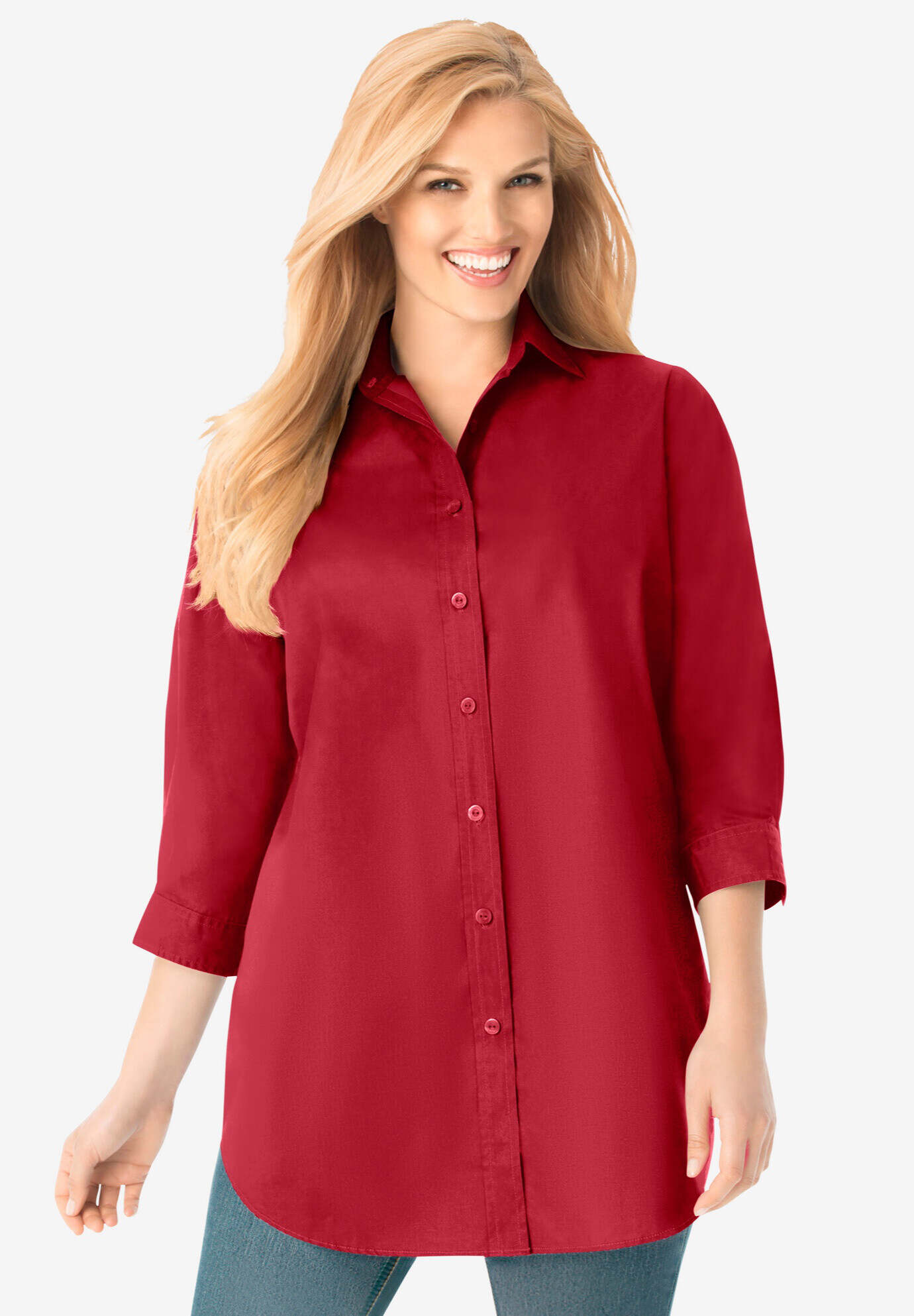 Perfect Three Quarter Sleeve Shirt