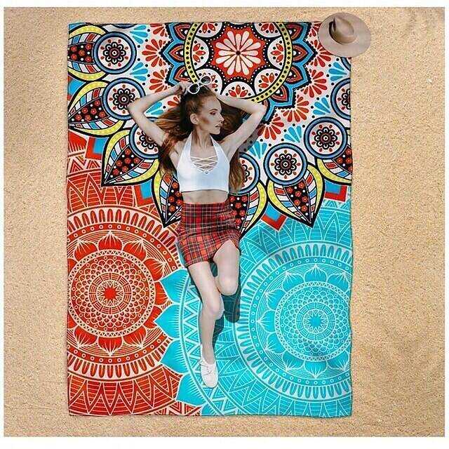 1pc Waterproof Plaid Polyester Picnic Blanket, Pocket Picnic Mat for Beach Summer