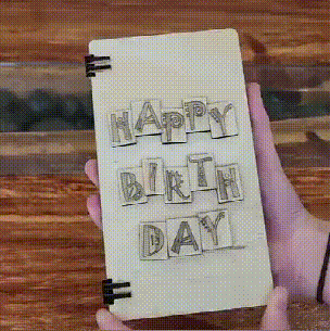 Birthday Money Cash Cards