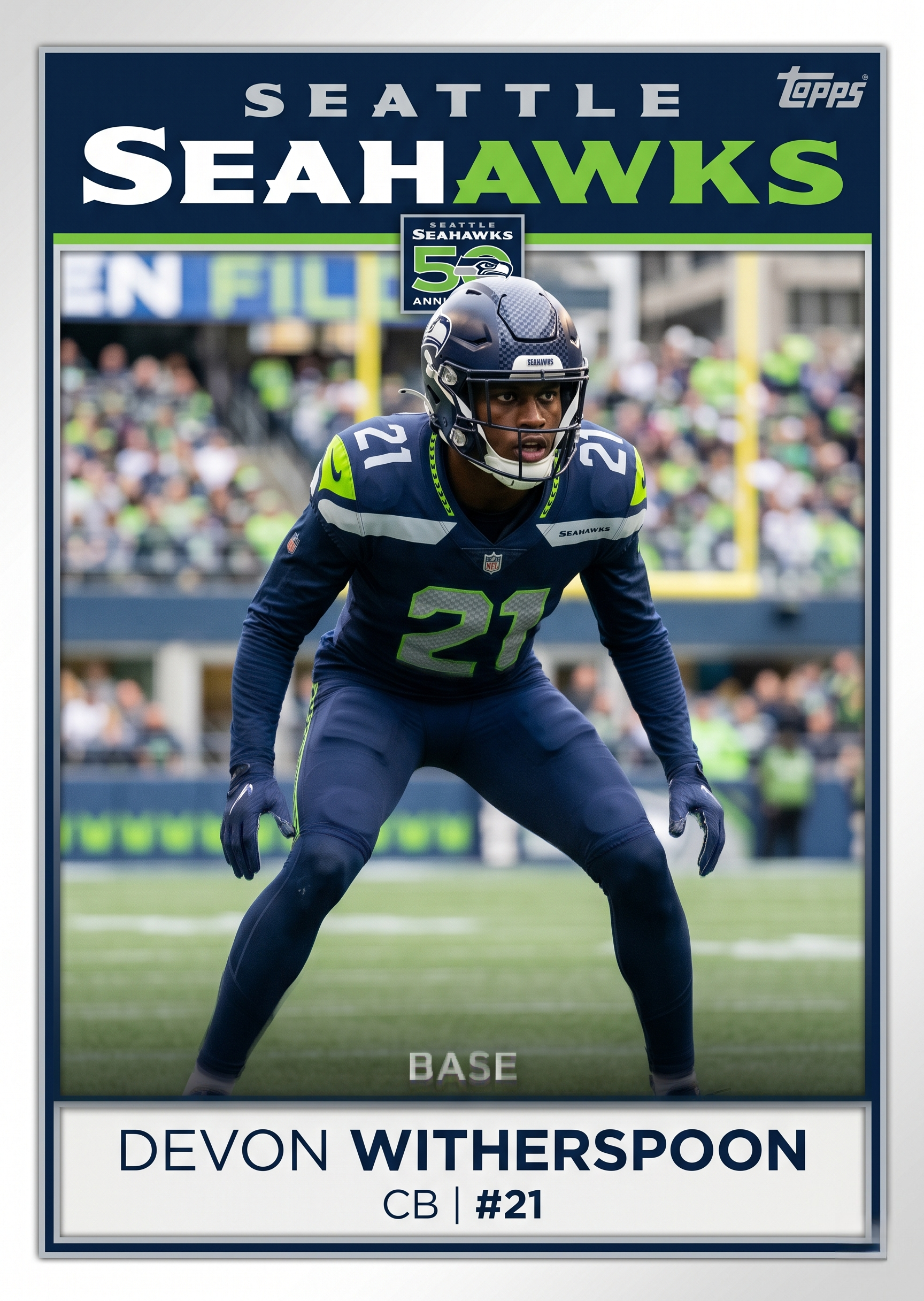 Seattle Seahawks 50th Anniversary Hobby Box