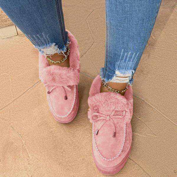 Meikoshoes Casual Fashion Flat Boots
