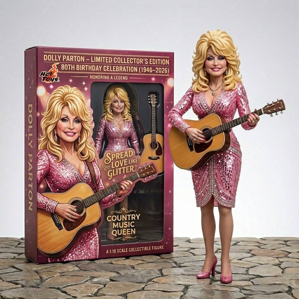 Dolly Parton's 80th Birthday Celebration Hot Toys Figure