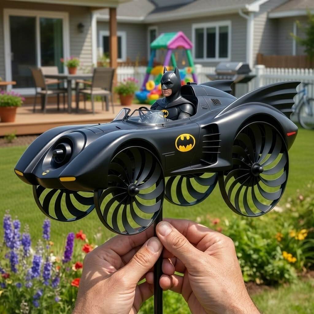 Batman Garden Wind Spinner