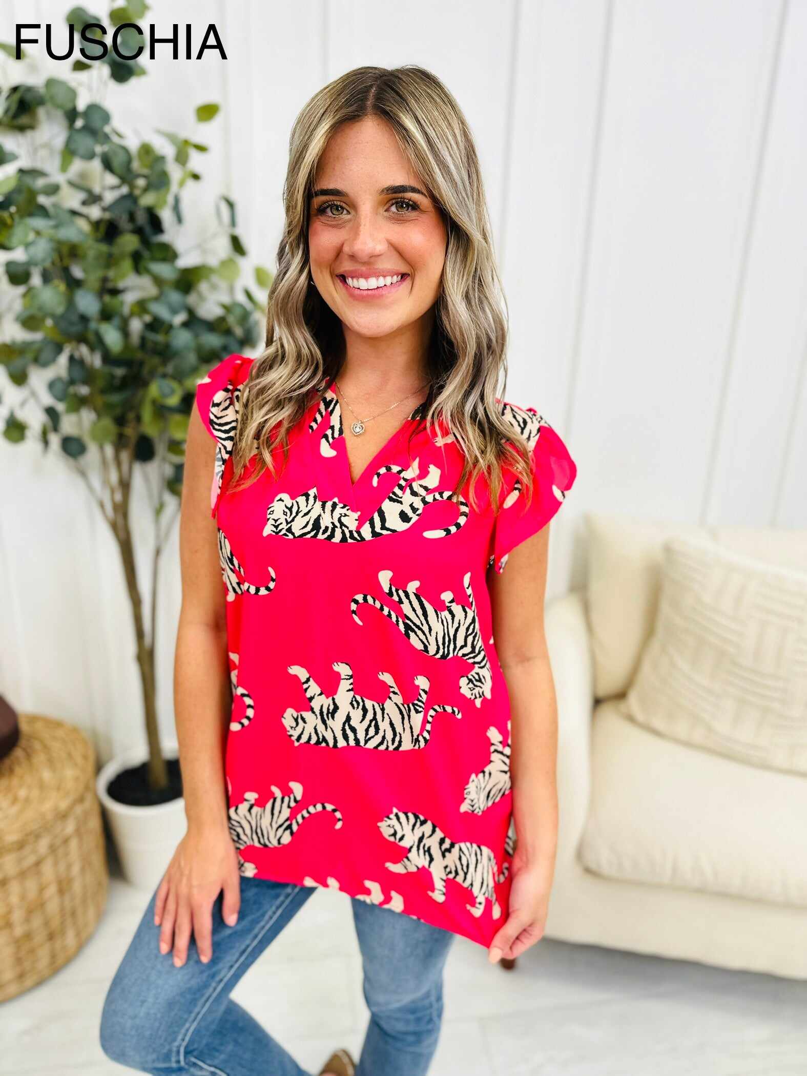 Free To Be Wild Top- Multiple Colors!