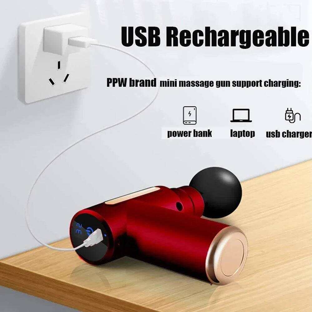 Portable Automatic Dildo Vibrator – Multi-Speed Fascial Massage Gun for Enhanced Pleasure